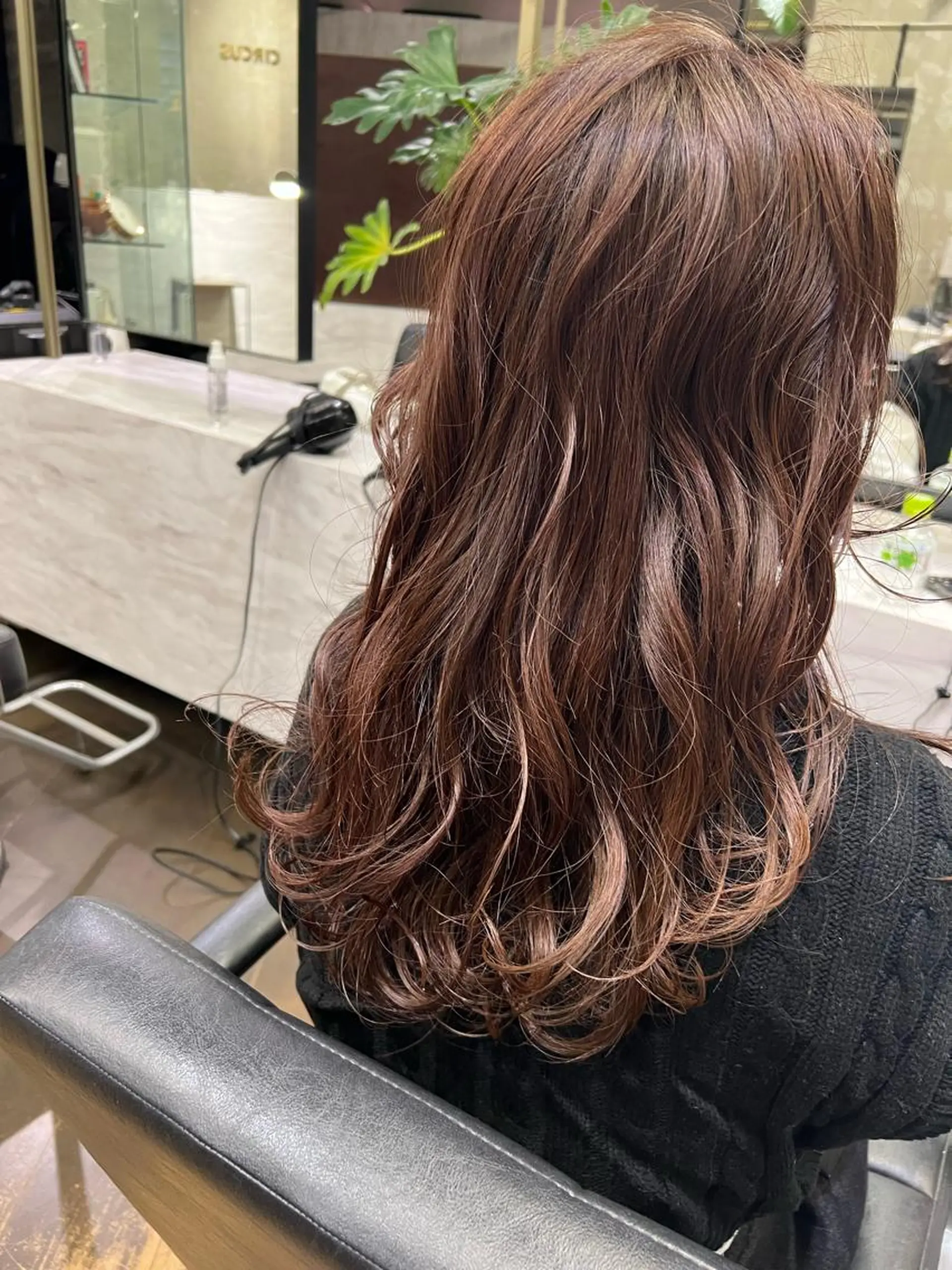 ロング パーマ パーマ 松井美樹/似合わせ ガーリー・韓国のヘアスタイル