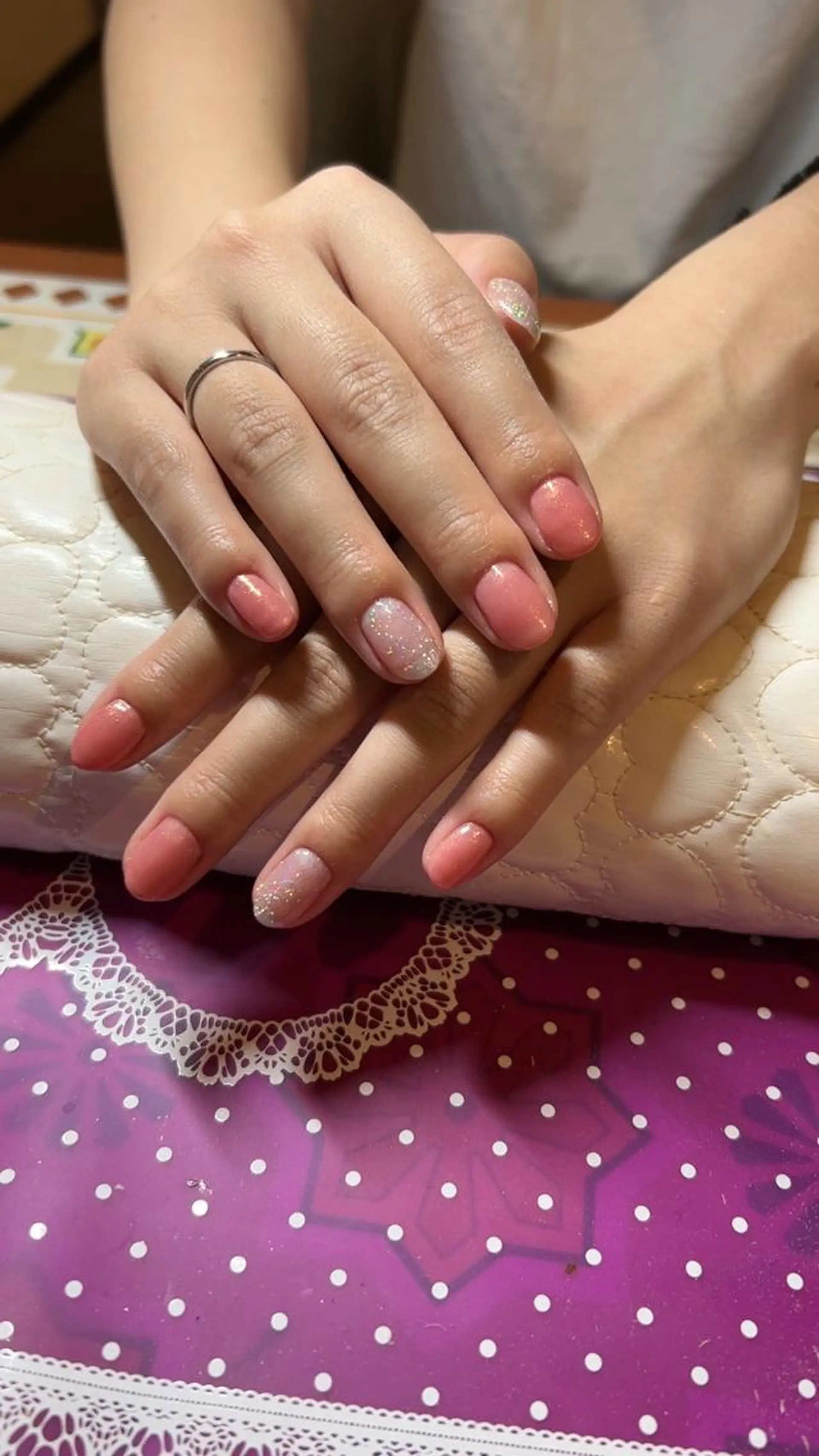 ネイル ワンカラーネイル 林 萌えのマツエク・マツパデザイン