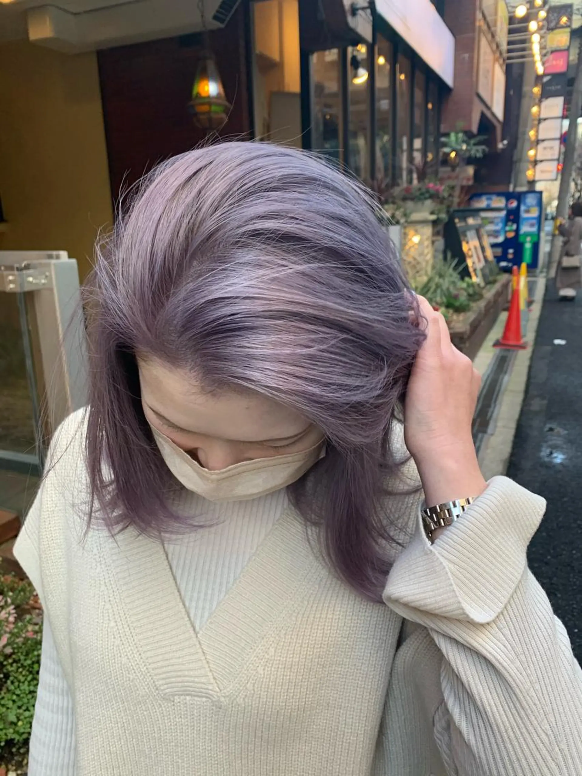 カラー 心斎橋なんば 大野竜輝のヘアスタイル