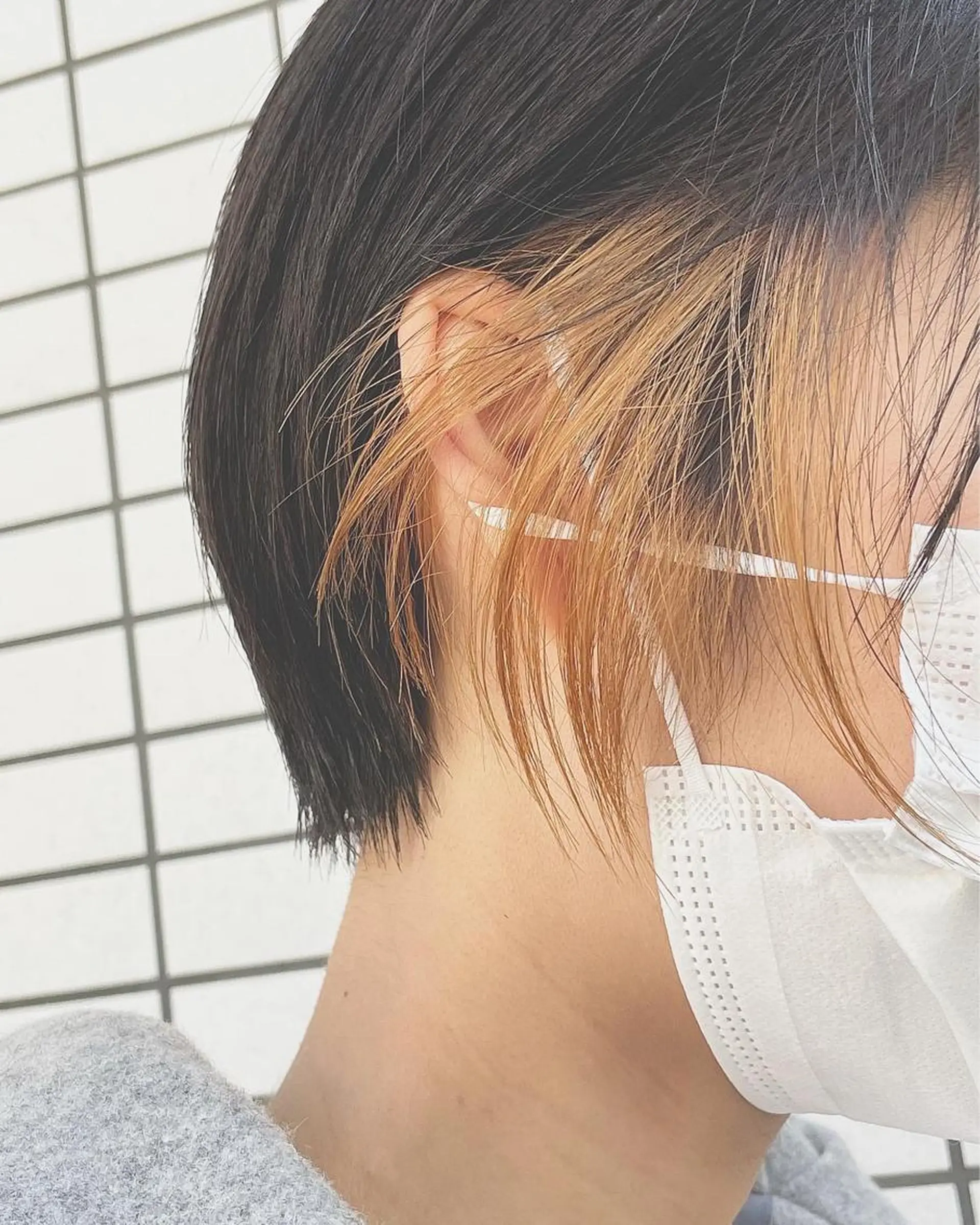 ショート カラー カット ヘアカラー トリートメント ショートボブ髪質改善 縮毛矯正のプロ山道潤のヘアスタイル