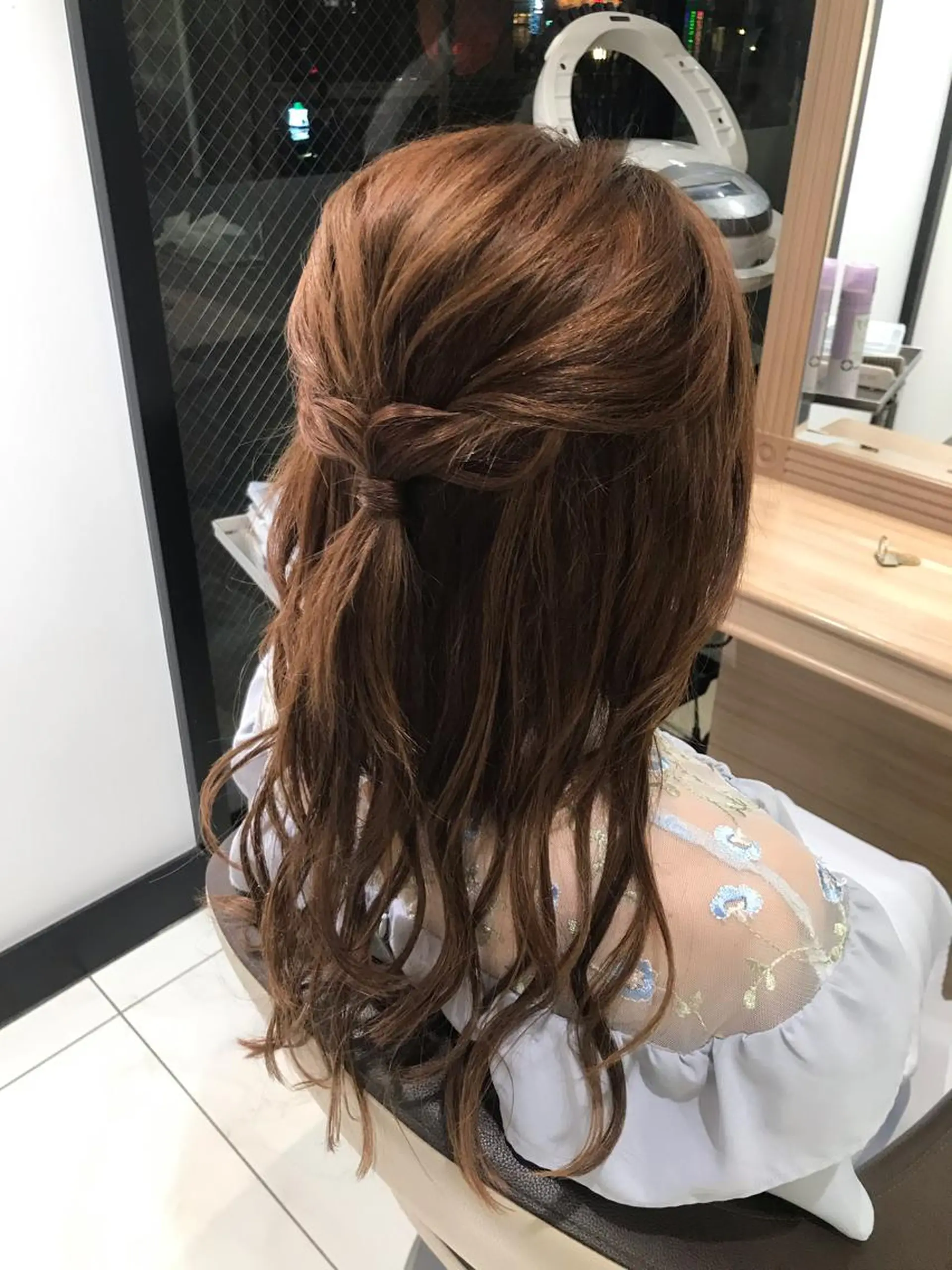 ロング ヘアアレンジ ヘアセット/メンズ パーマChihoのヘアスタイル