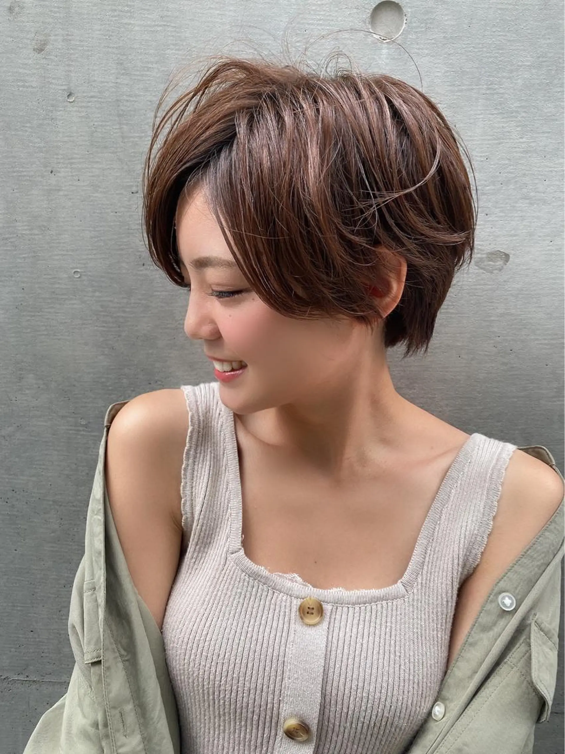 ショート 林 飛夕也のヘアスタイル