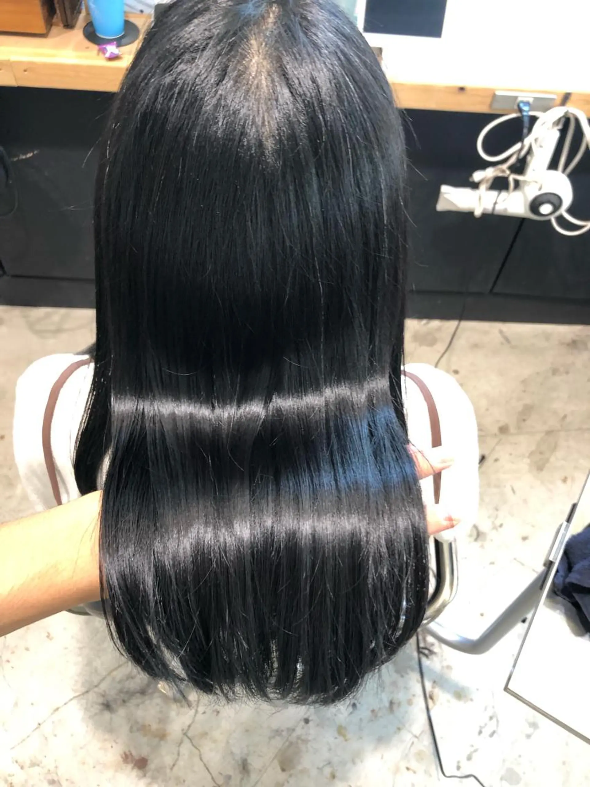 ロング 髪質改善 トリートメント 舘野 太嘉宏のヘアスタイル