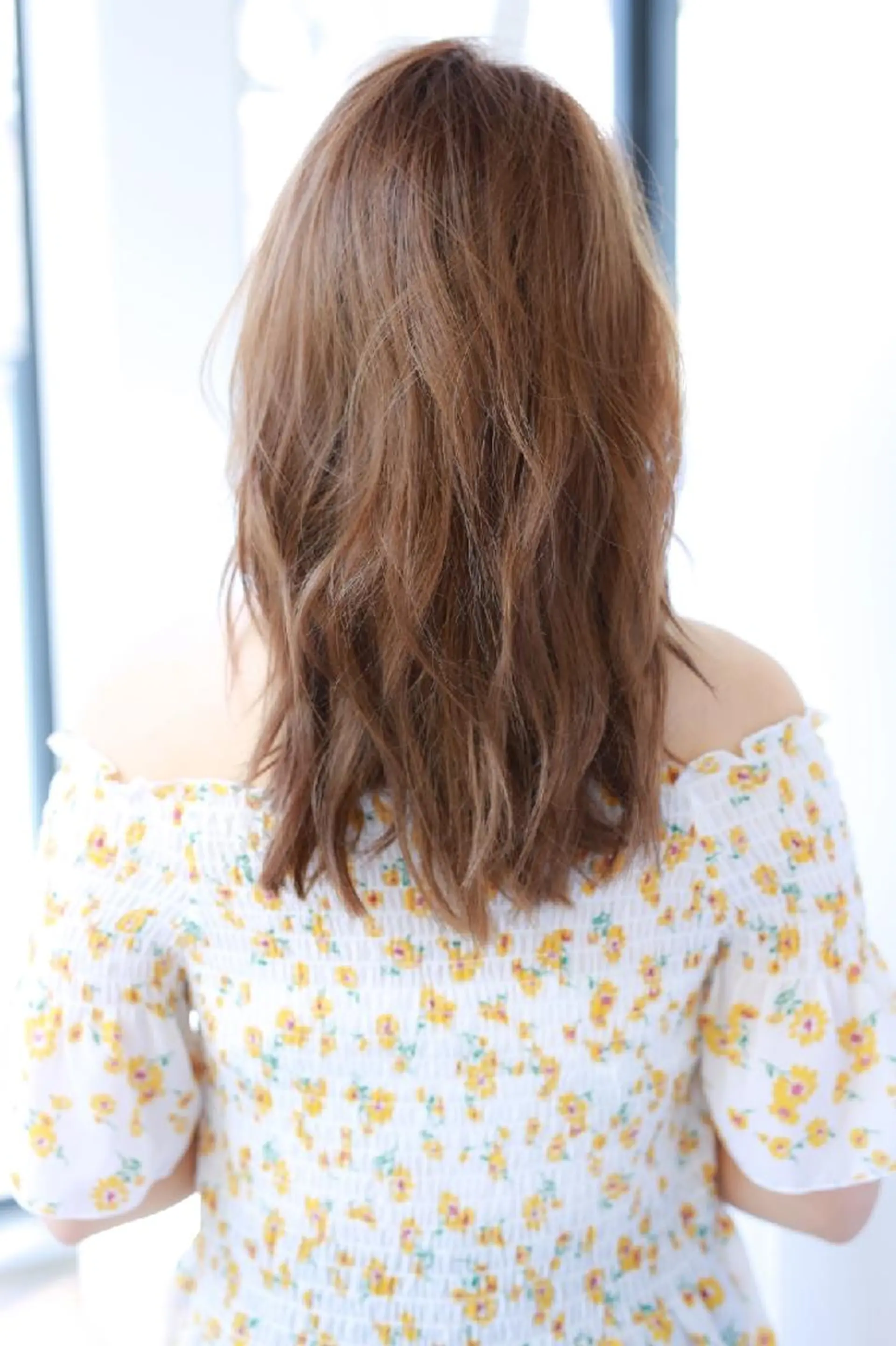 セミロング 【ハイライトに自信】 福田 将太のヘアスタイル