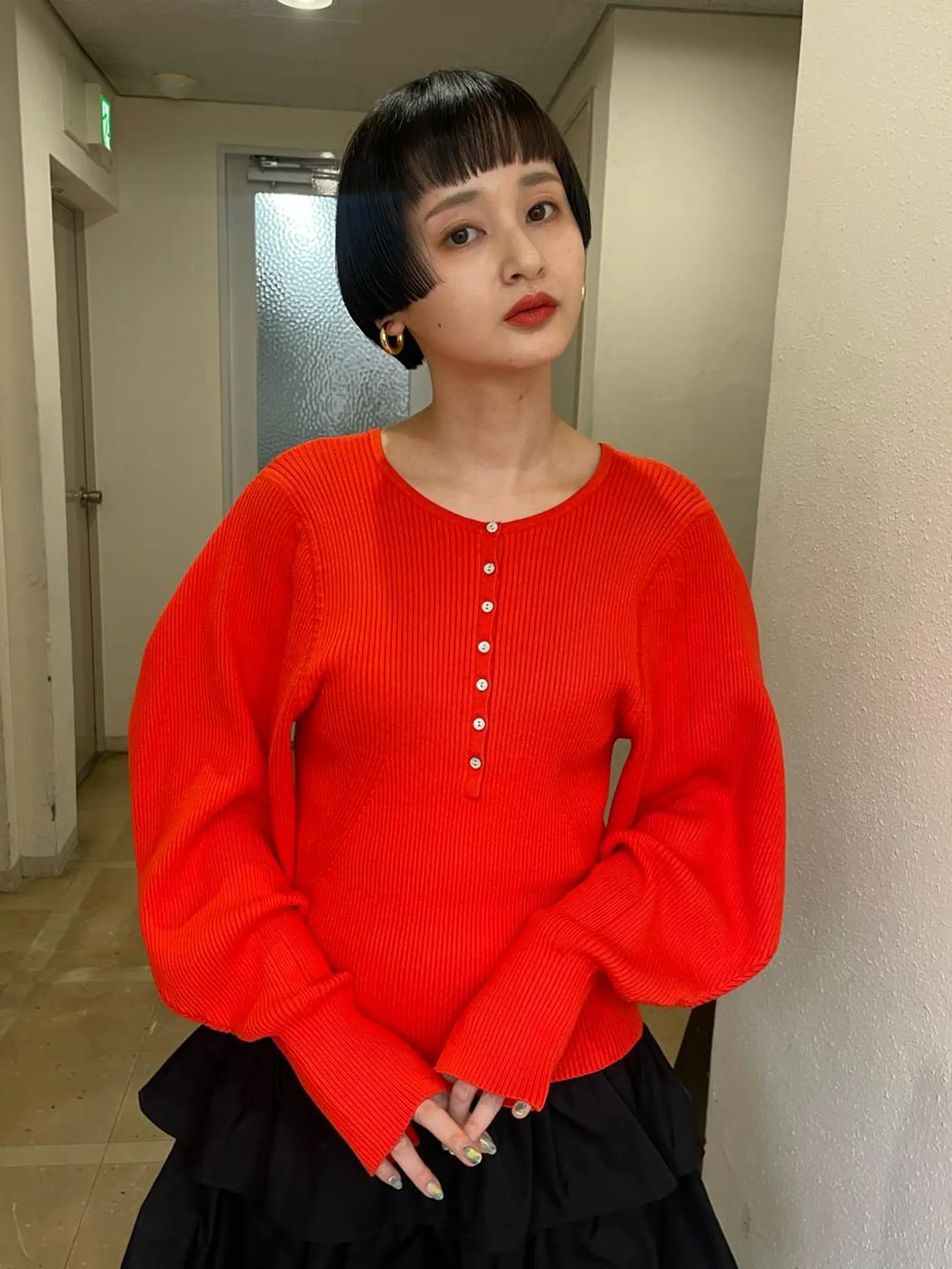 ショート ショート/ボブ/ 心斎橋/宮脇美奈のヘアスタイル