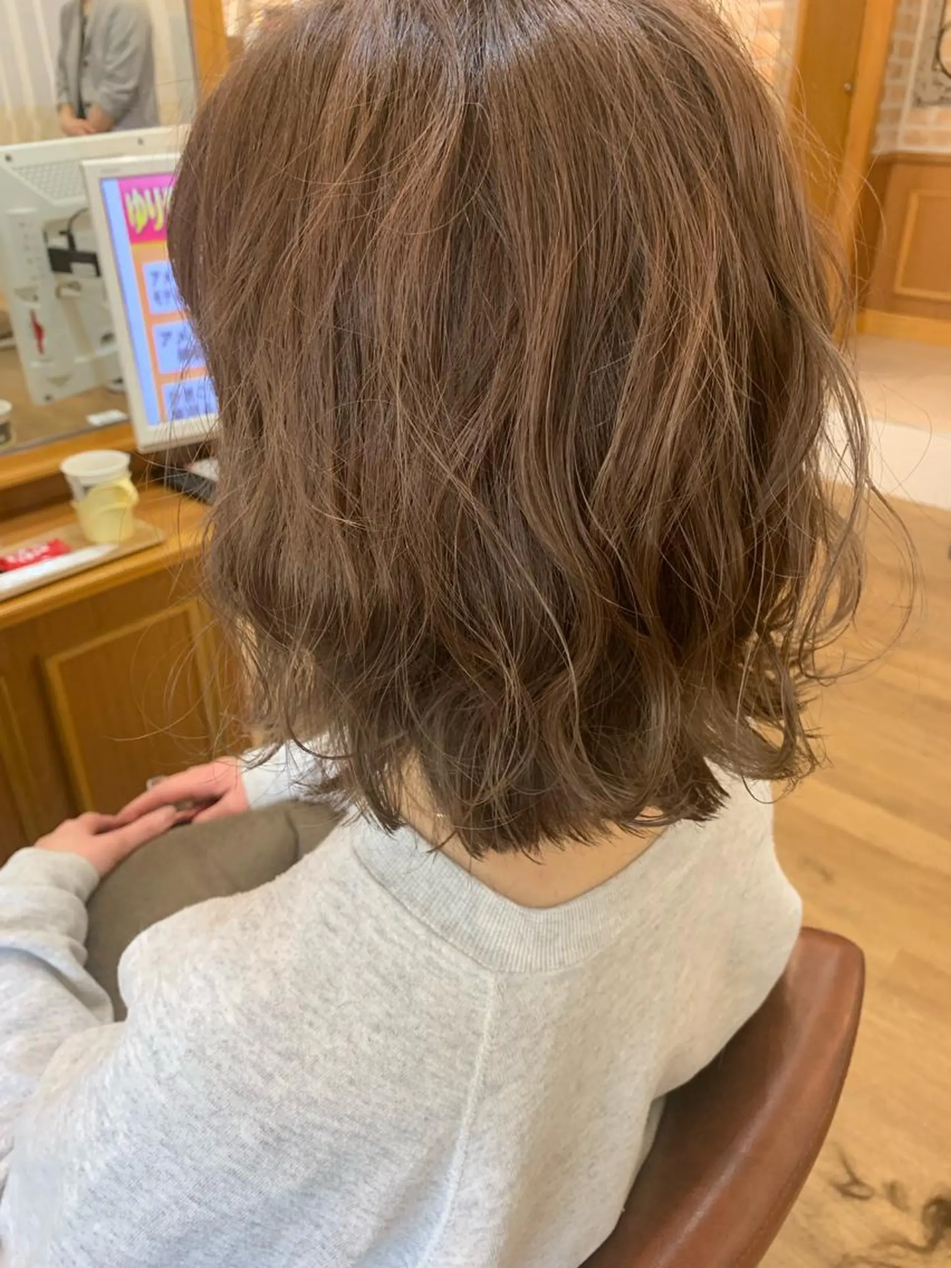 ミディアム 【hunch】 ayakaのヘアスタイル