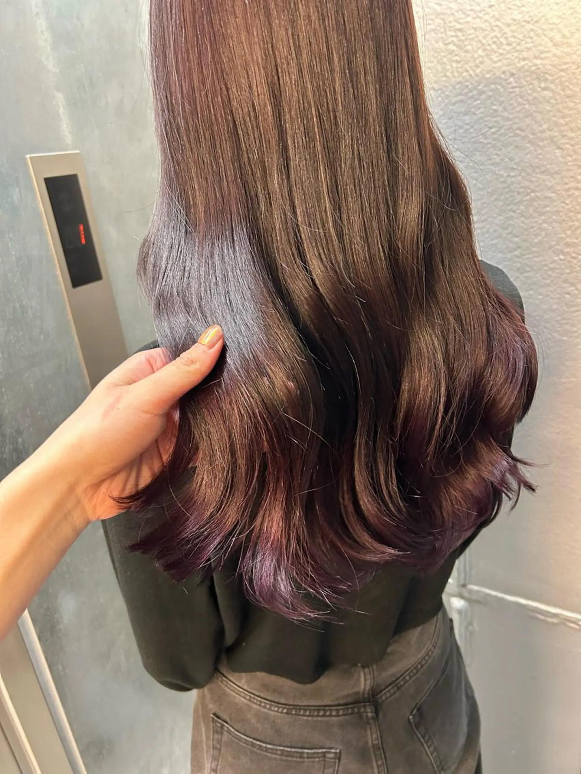 ロング カラー bnd_bnd アイのヘアスタイル