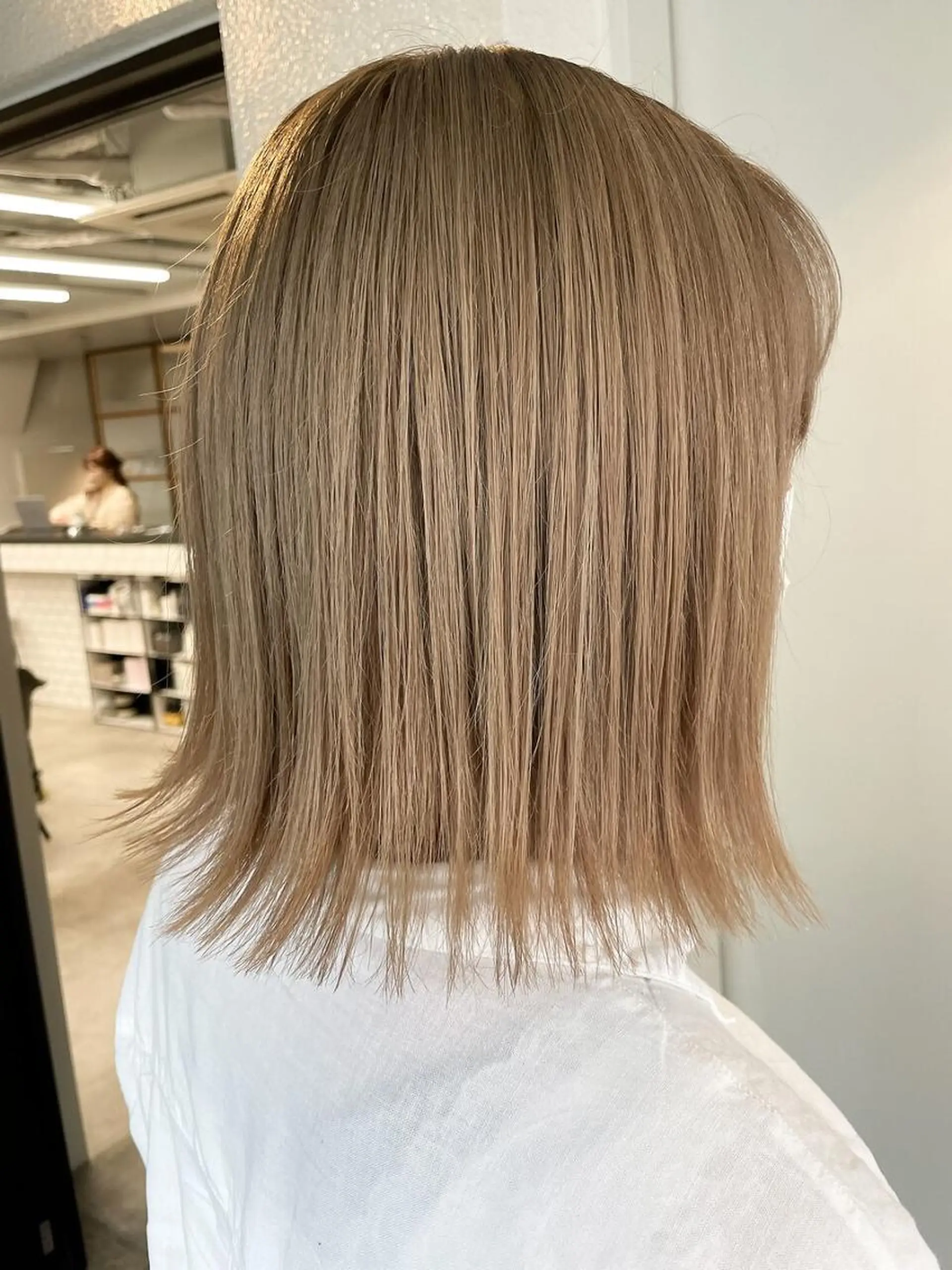 ミディアム 透明感カラー/髪質 改善🎀suzukaのヘアスタイル