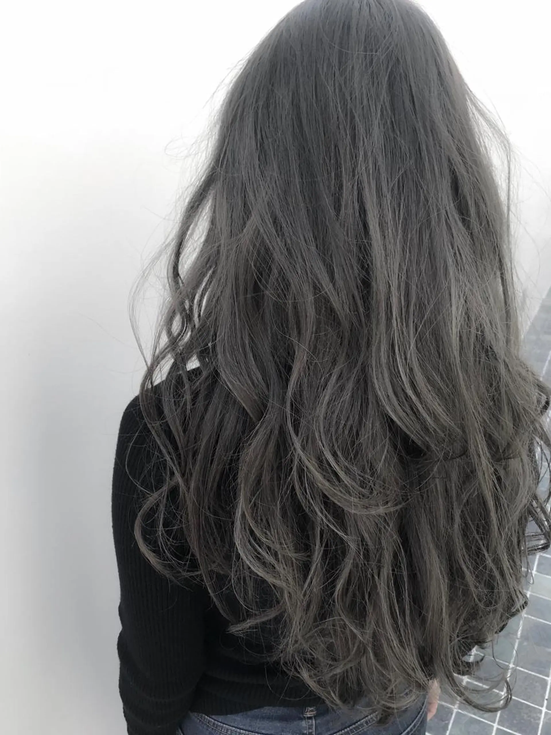 ロング カラー 透明感カラー グレージュ 髪質改善🌟 TAKERUのヘアスタイル