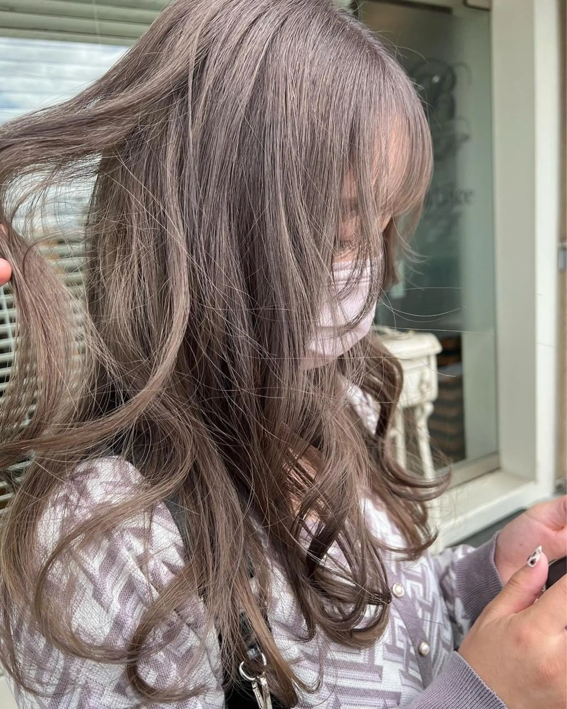 カラー ヘアカラー 早川 真幸のヘアスタイル