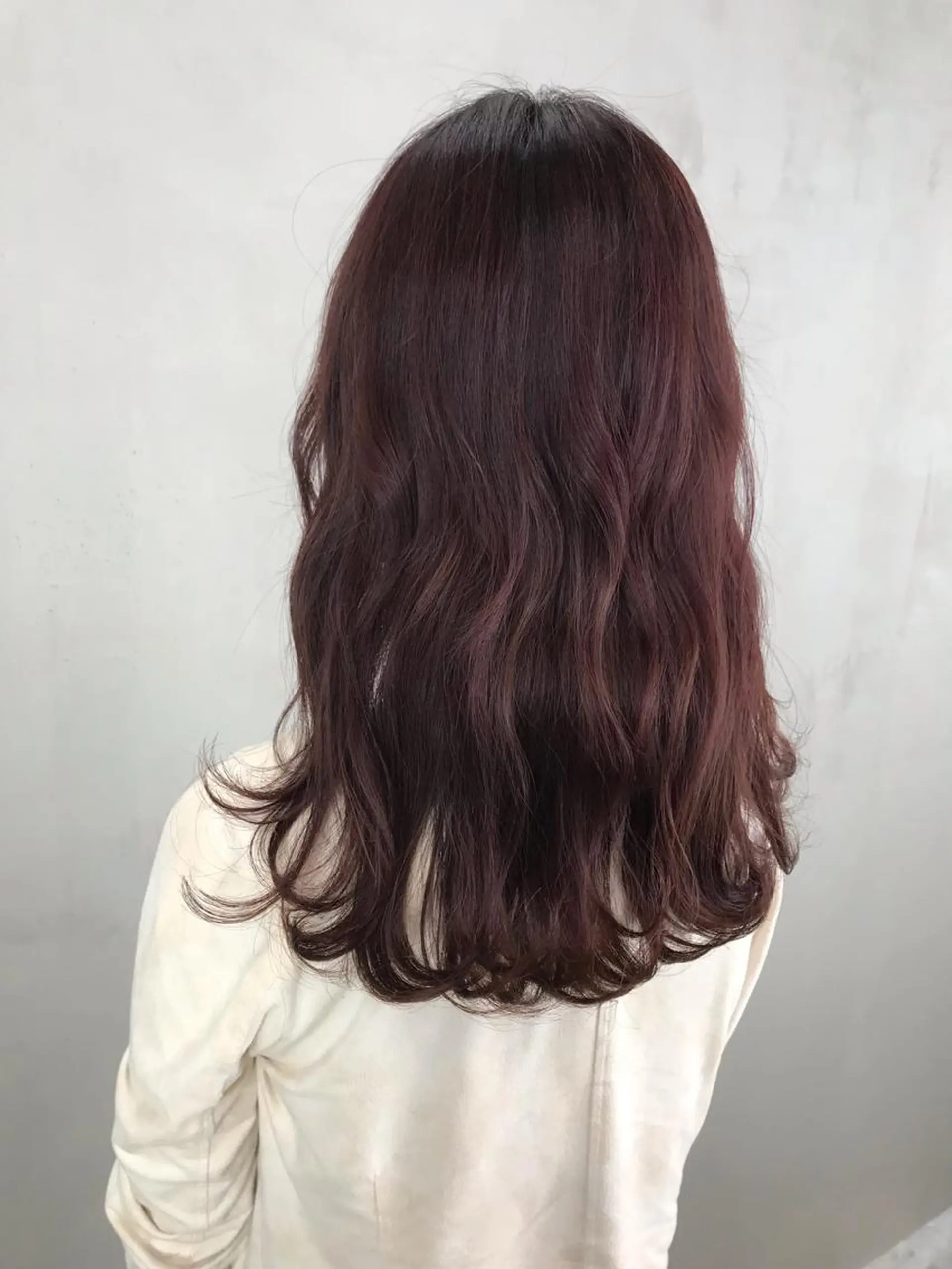 セミロング yui .のヘアスタイル