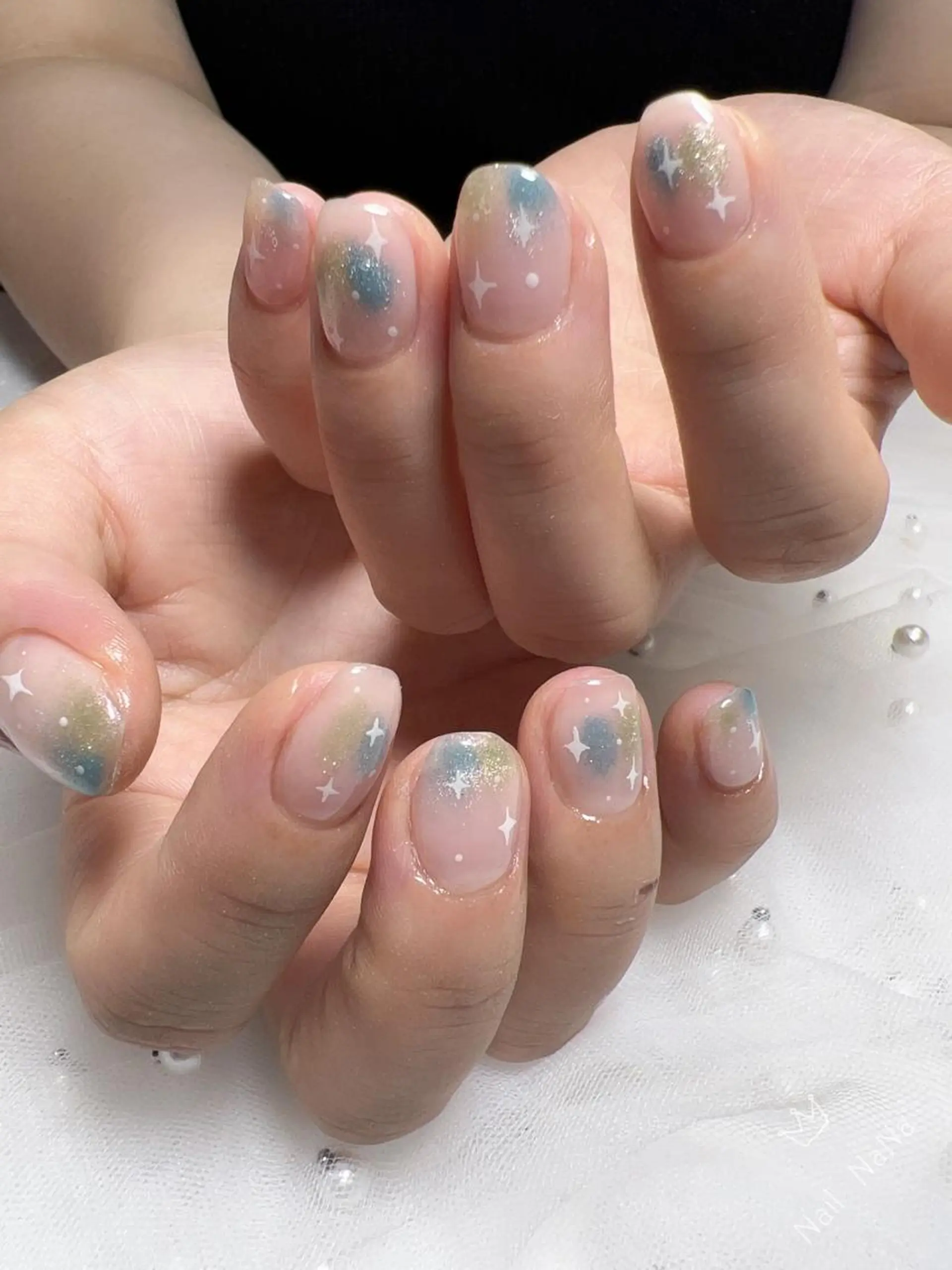 ショート カラー ネイル ハンドネイル Nail NaNaのネイルデザイン