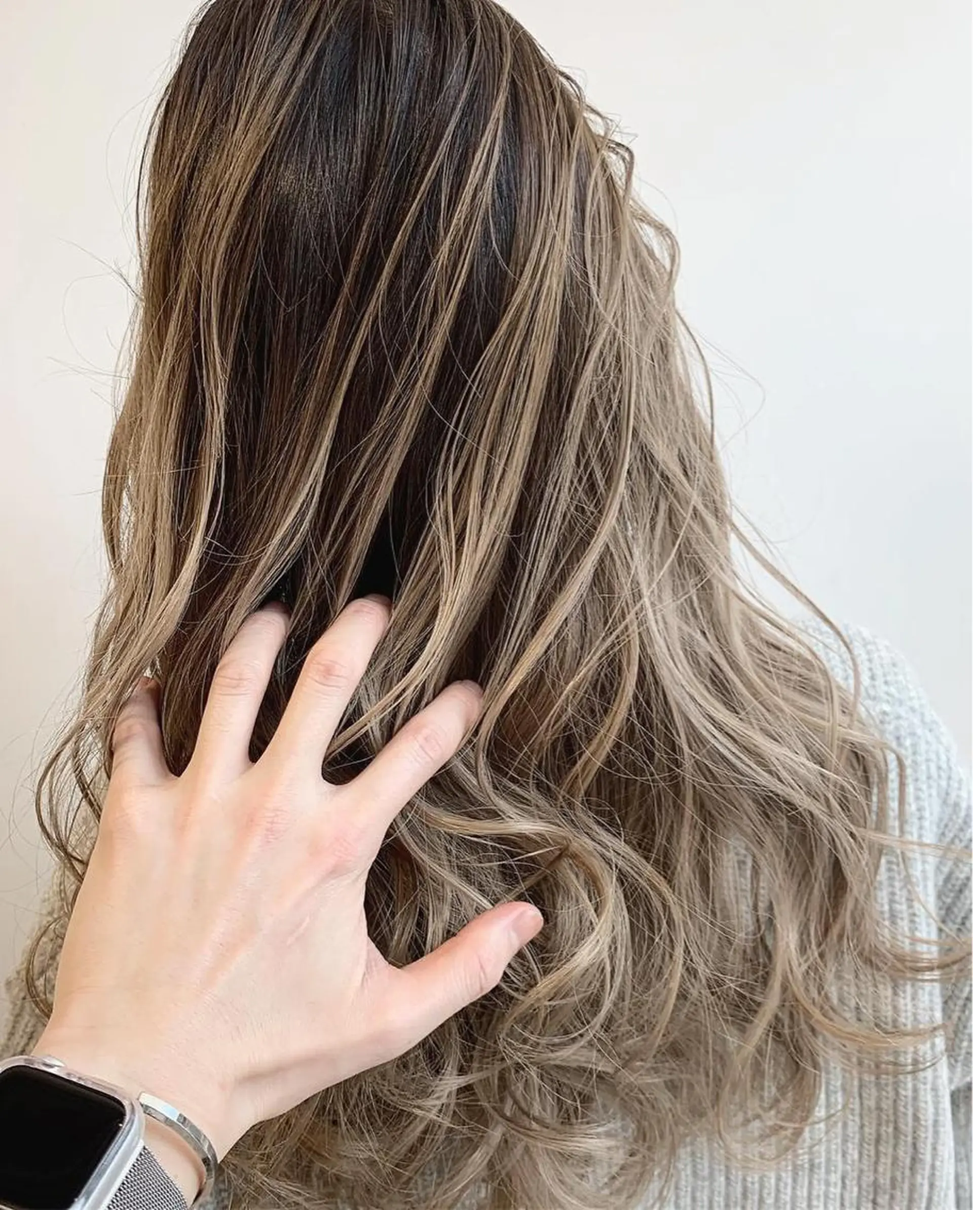 ロング カラー ヘアアレンジ 阿部 圭悟のヘアスタイル