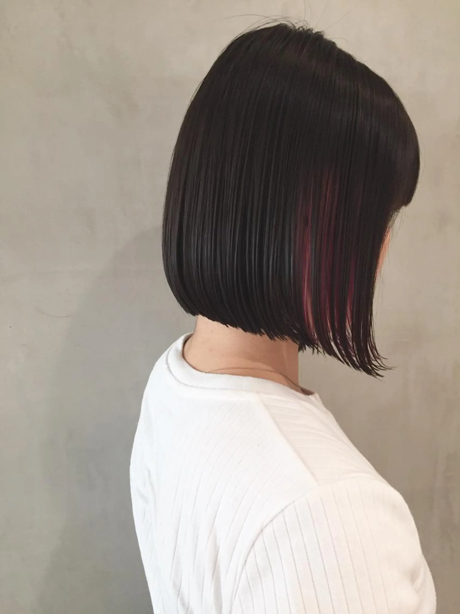 ショート カラー ピンクカラー バイオレットカラー 大西 直人のヘアスタイル