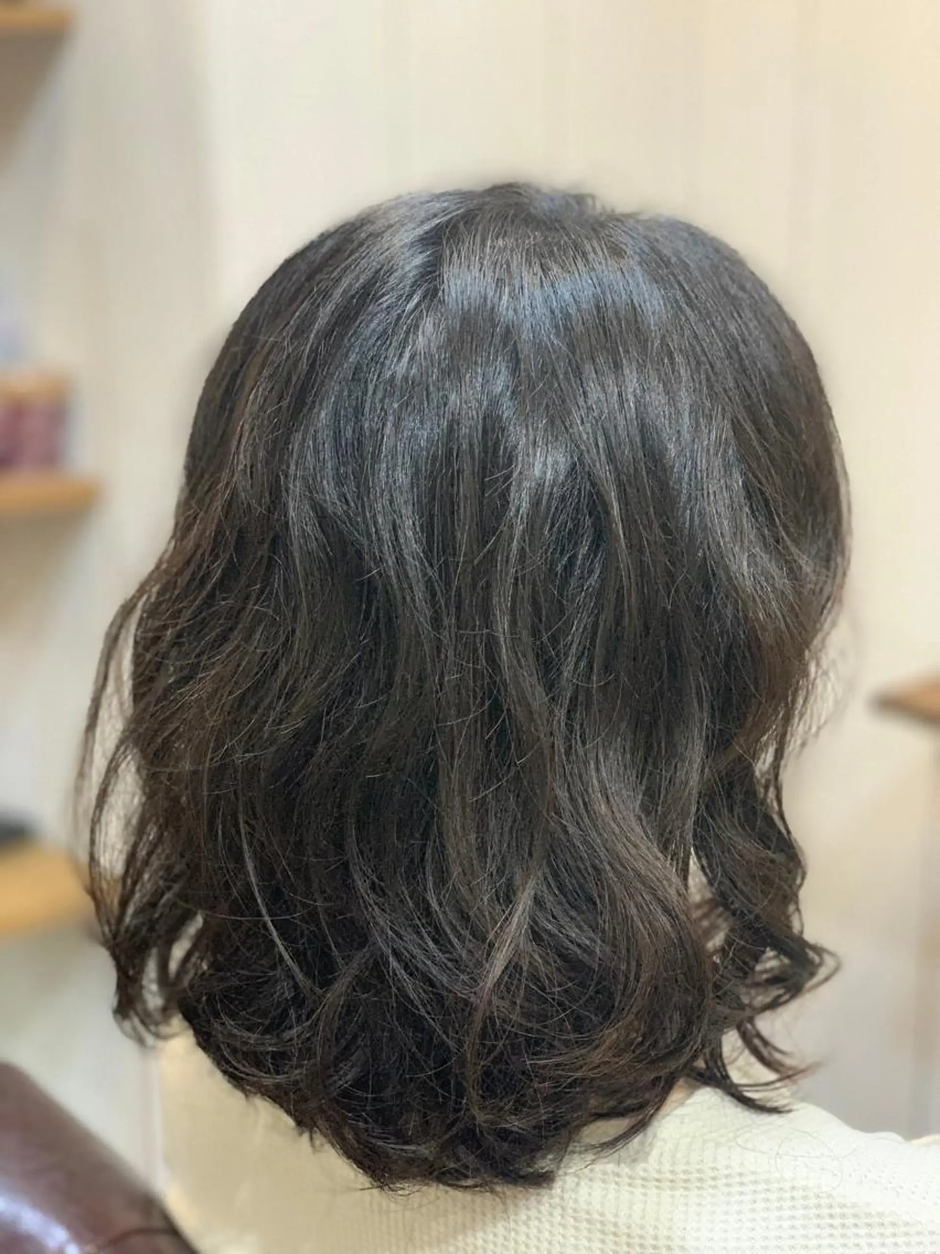 ミディアム 前井 正人のヘアスタイル