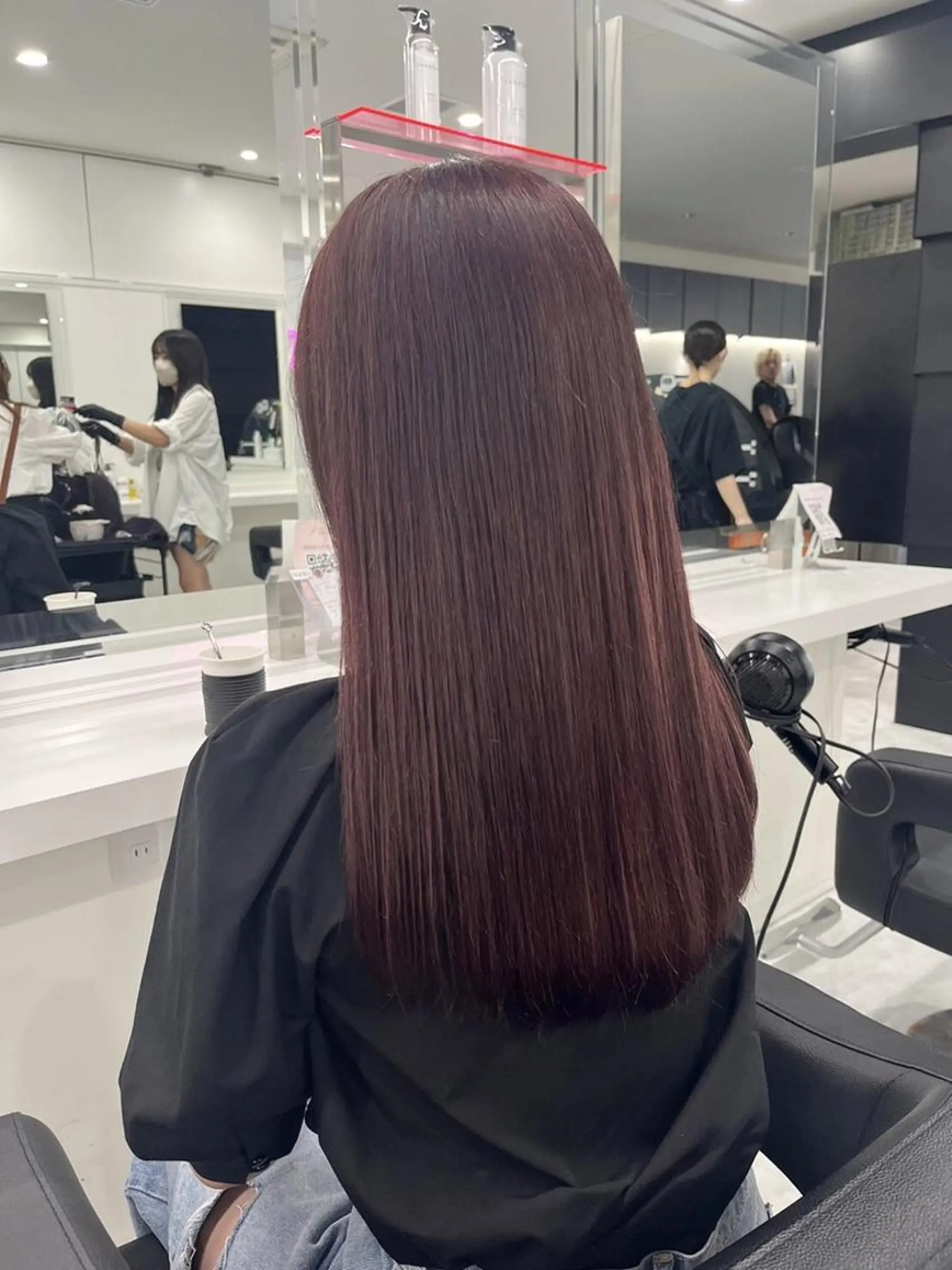 カラー 大人っぽ韓国ヘア🤍 yuma🐈‍⬛のヘアスタイル