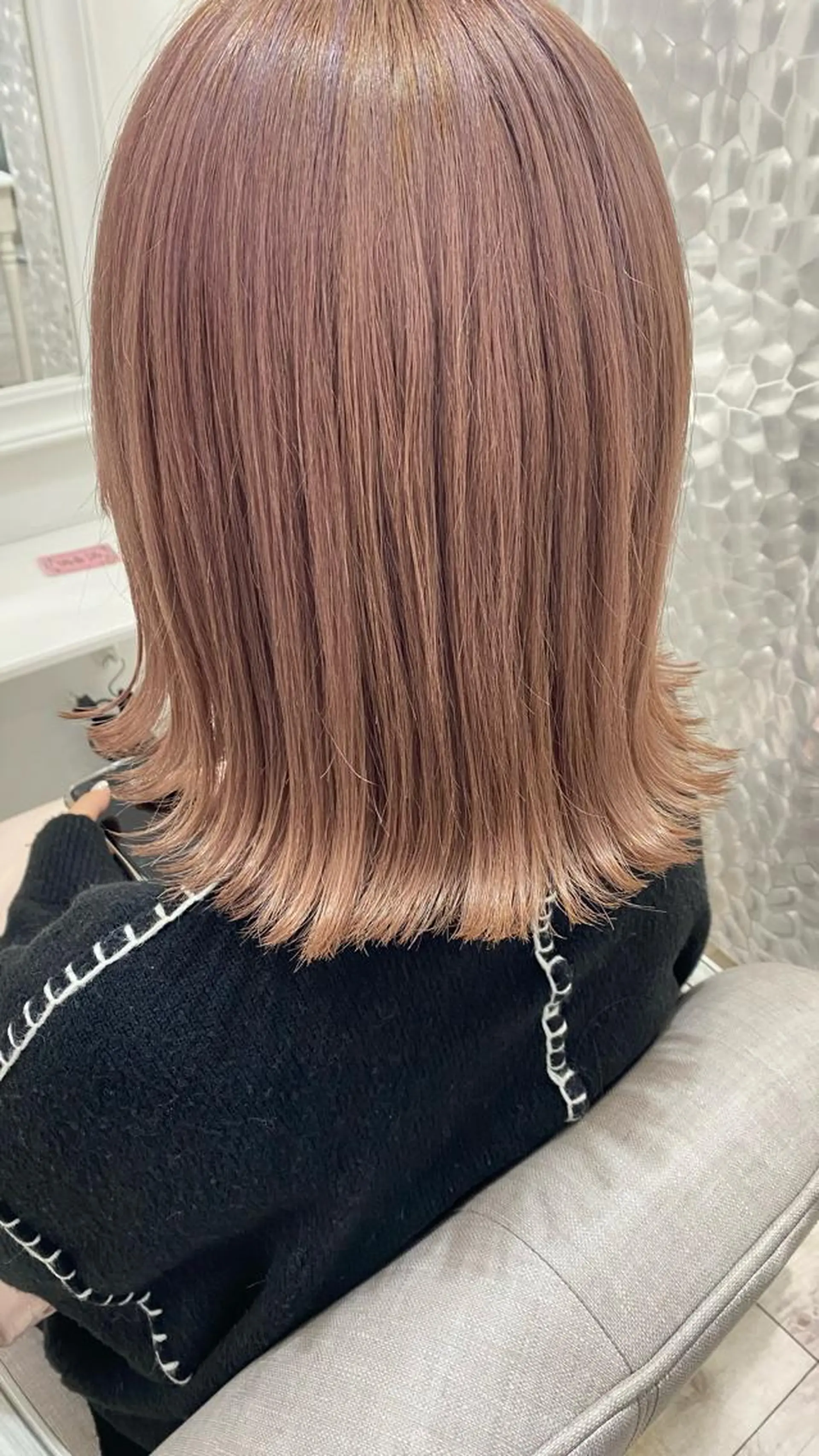 ミディアム カラー EKOLU所属・髪質改善サロン🫧 戎谷栞菜のヘアスタイル