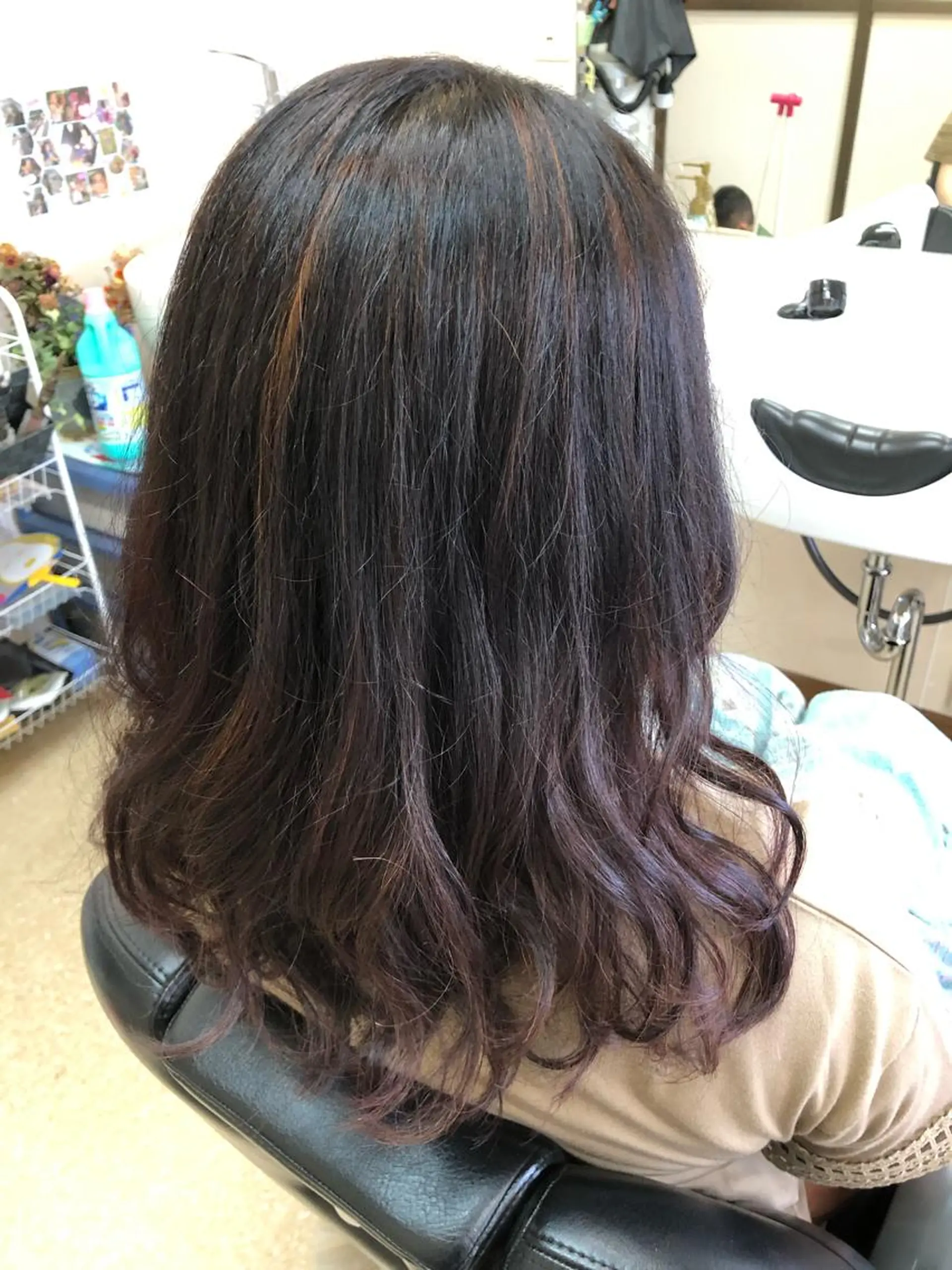 セミロング 石塚 浩のヘアスタイル