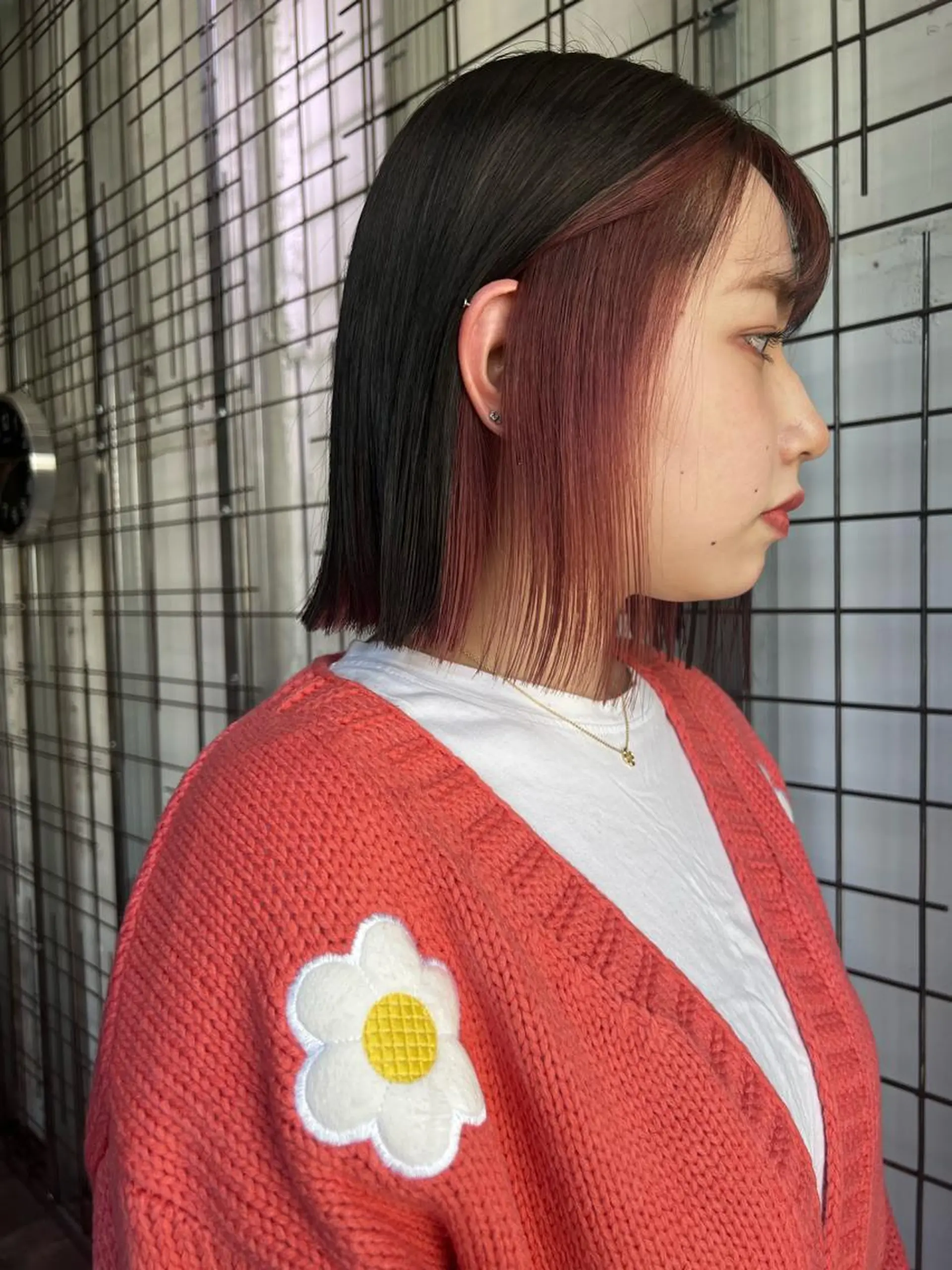 カラー ヘアカラー AYANE 韓国ヘア /レイヤーカットのヘアスタイル