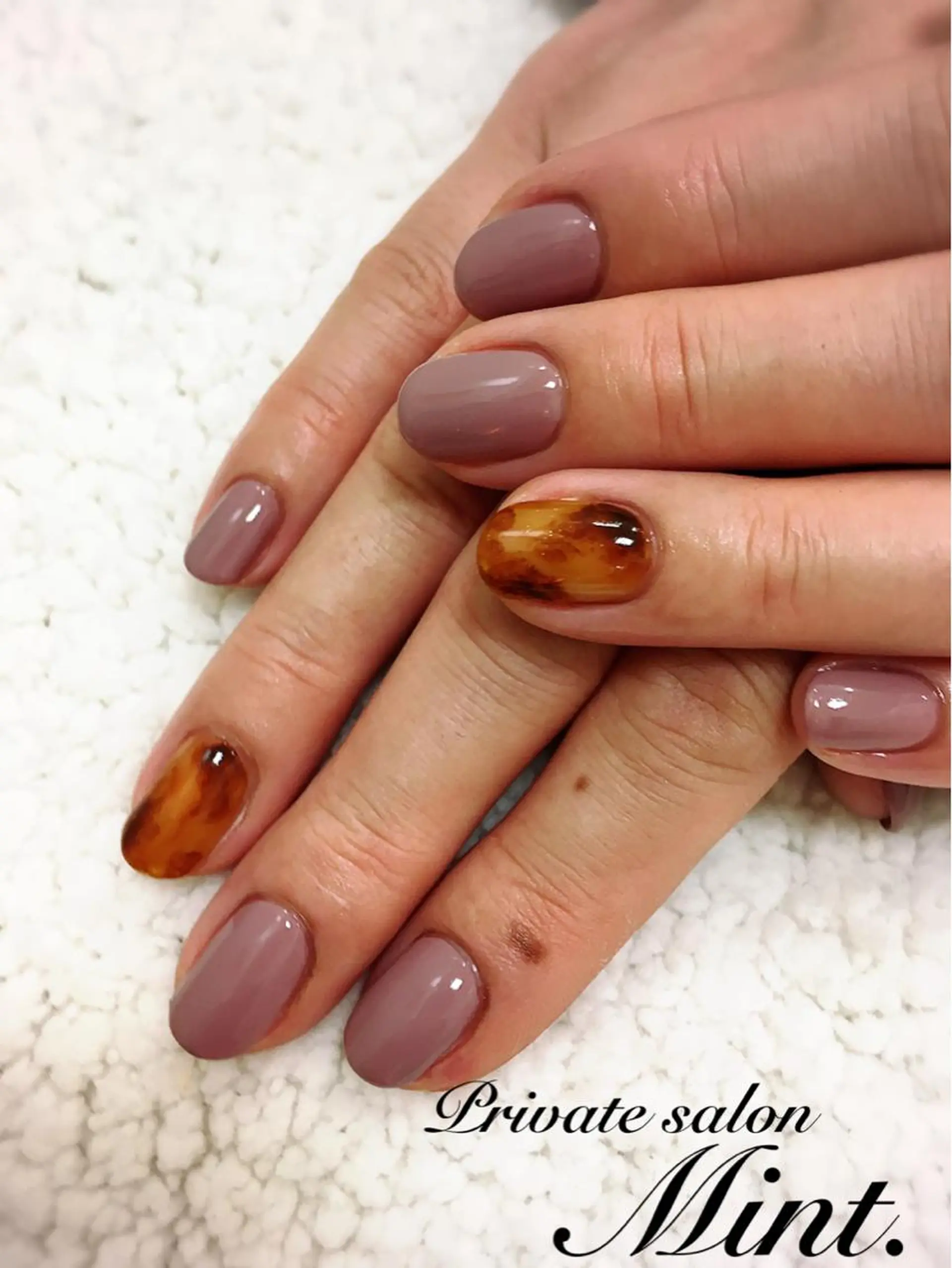 ショート ネイル ジェルネイル ハンドネイル Mint. nailのネイルデザイン
