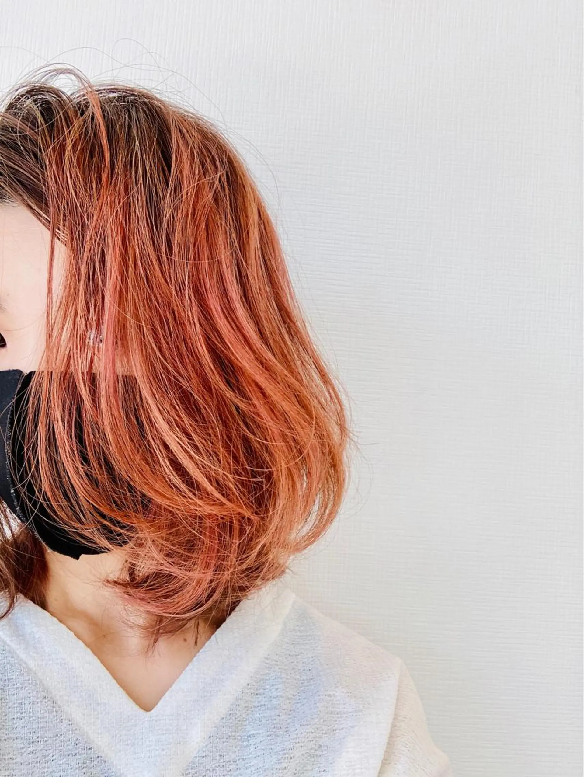 ミディアム カラー PazRood 山下のヘアスタイル