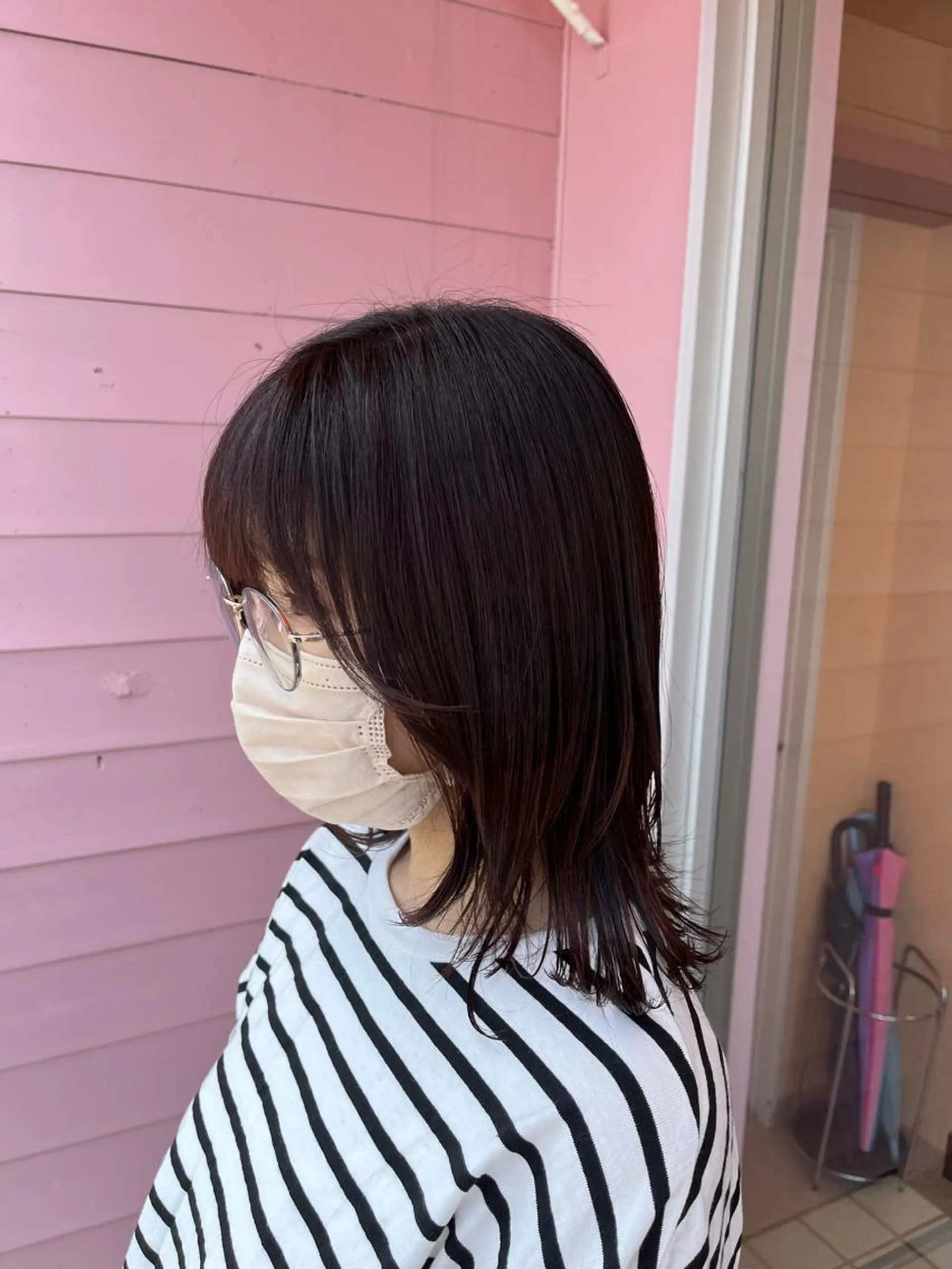 ミディアム ☁️彦坂唯有/ 透明感カラー☁️のヘアスタイル