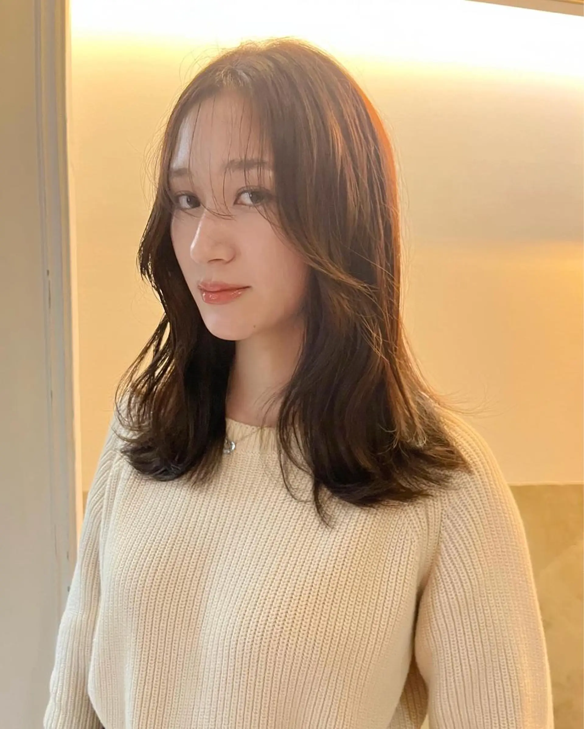 ミディアム カラー カット トリートメント 松尾太樹 【pia】福岡美容室のヘアスタイル