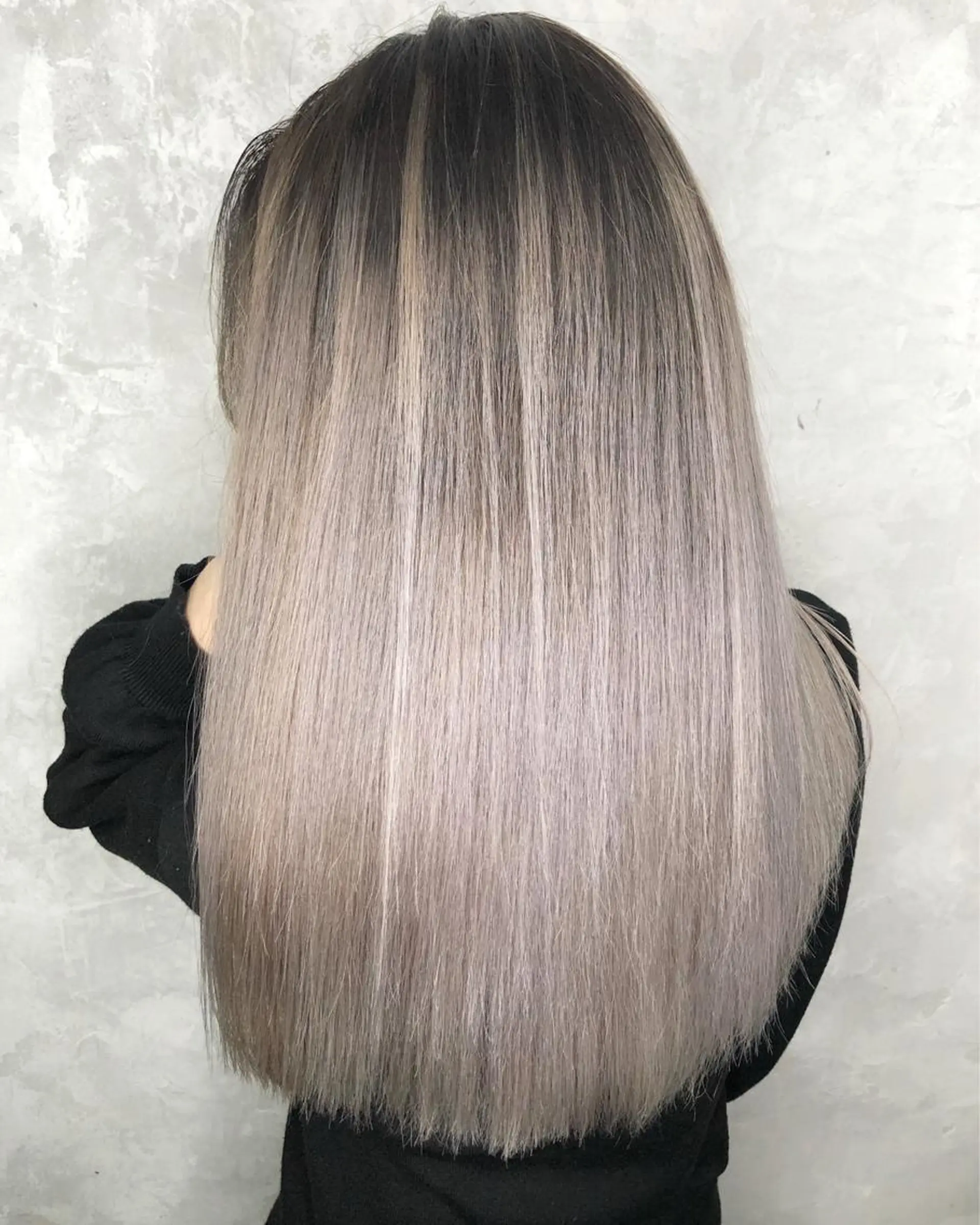 ミディアム カラー ヘアアレンジ ヘアカラー トリートメント 遠藤 拓馬のヘアスタイル