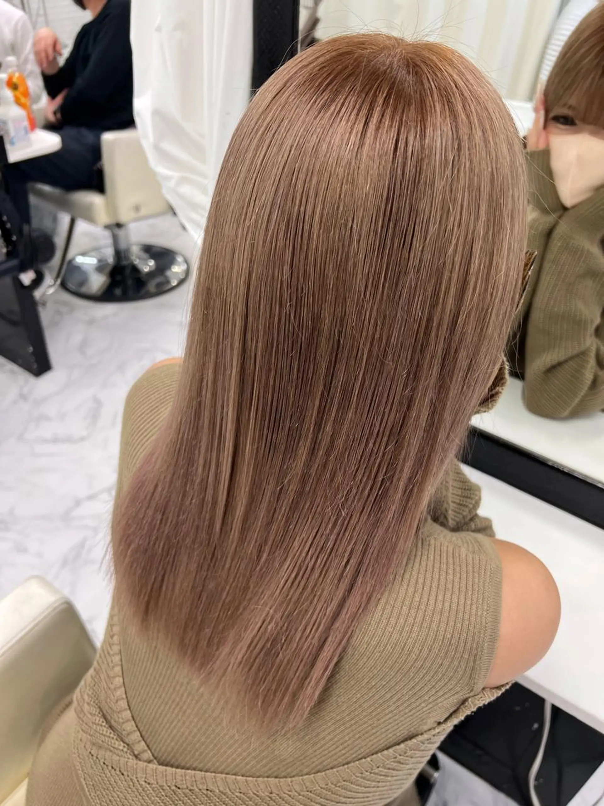 ミディアム Wistell 渋谷 ASUKAのヘアスタイル