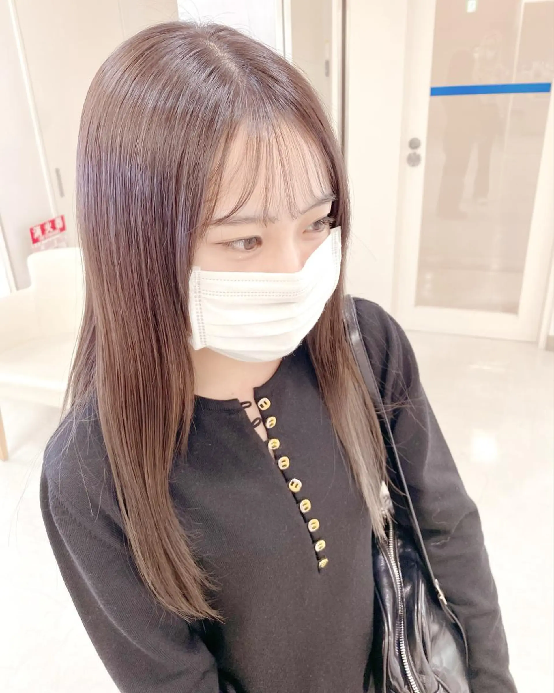 ロング カラー 推し活/韓国/ブリー チカラーminamiのヘアスタイル