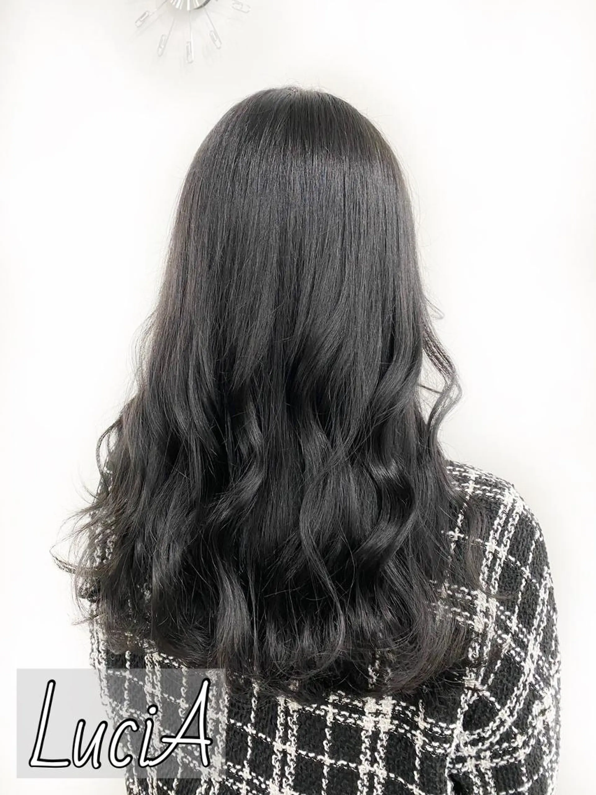 カラー ヘアアレンジ ロング エクステ トリートメント LuciA/エクステ カラーのヘアスタイル