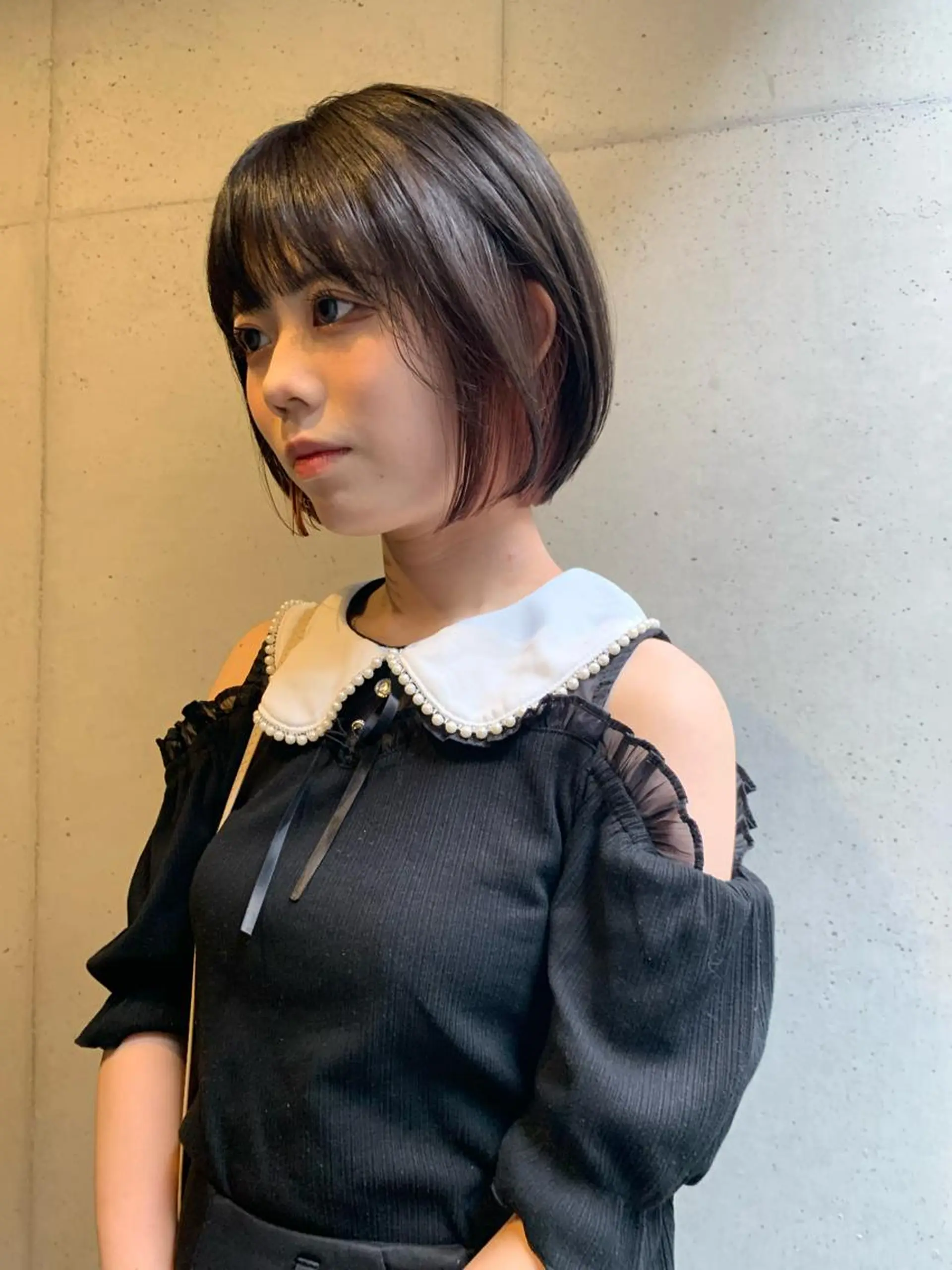ショート カラー カット ヘアカラー 似合わせウルフ/ レイヤー/山本祐輔のヘアスタイル