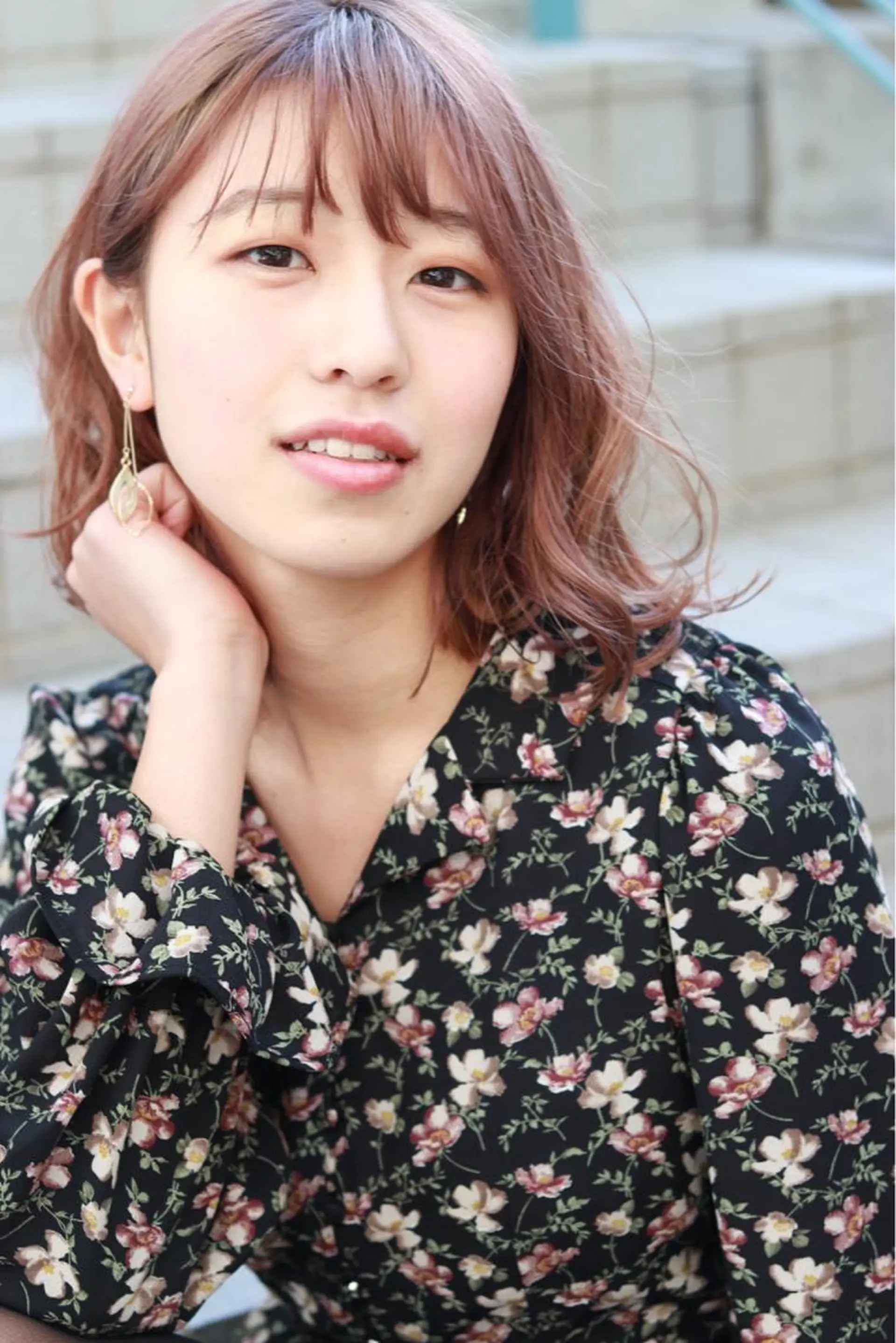 ミディアム ボブ 杉若 利彦のヘアスタイル