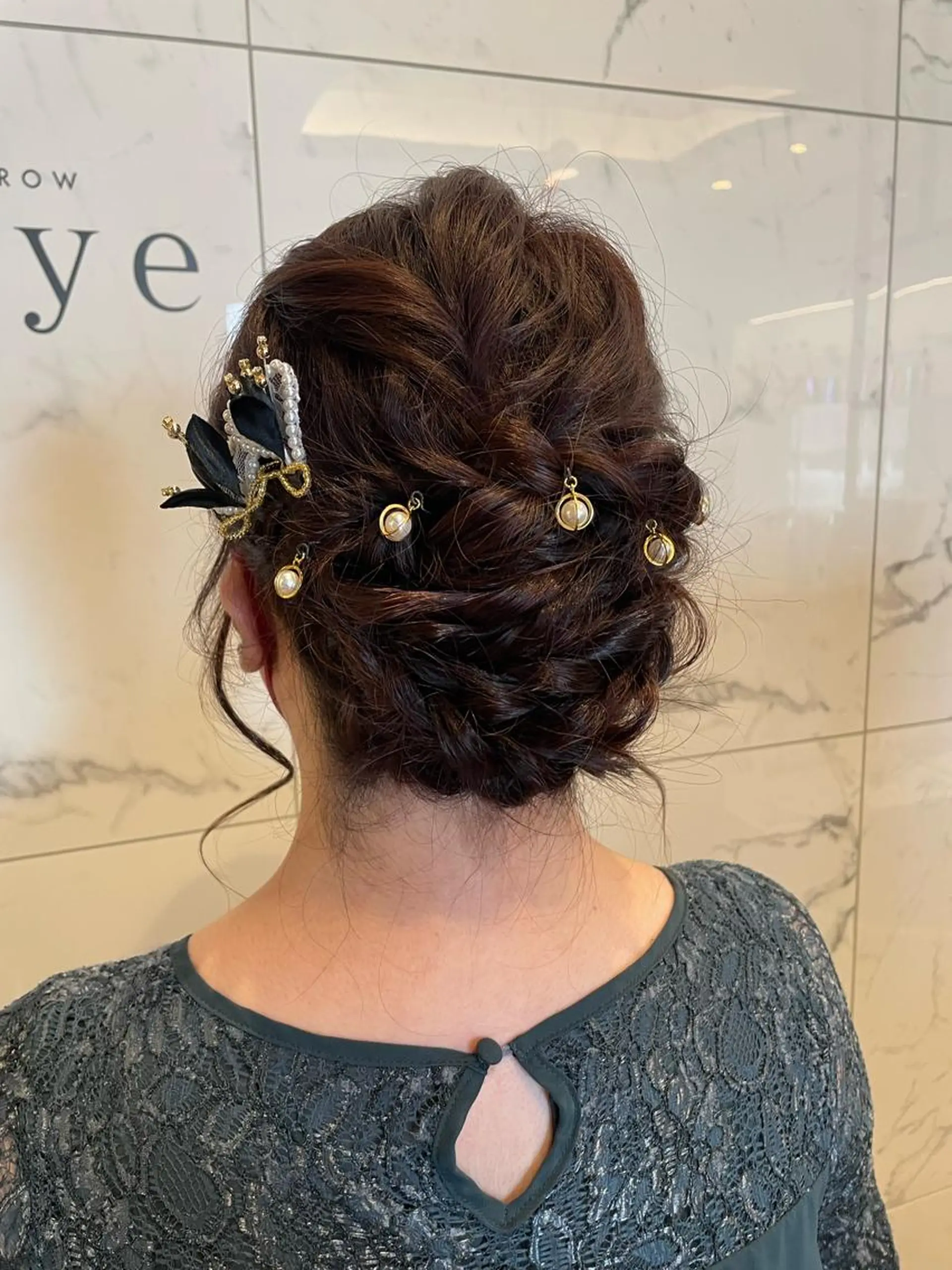 ヘアアレンジ 岡村 真子のヘアスタイル