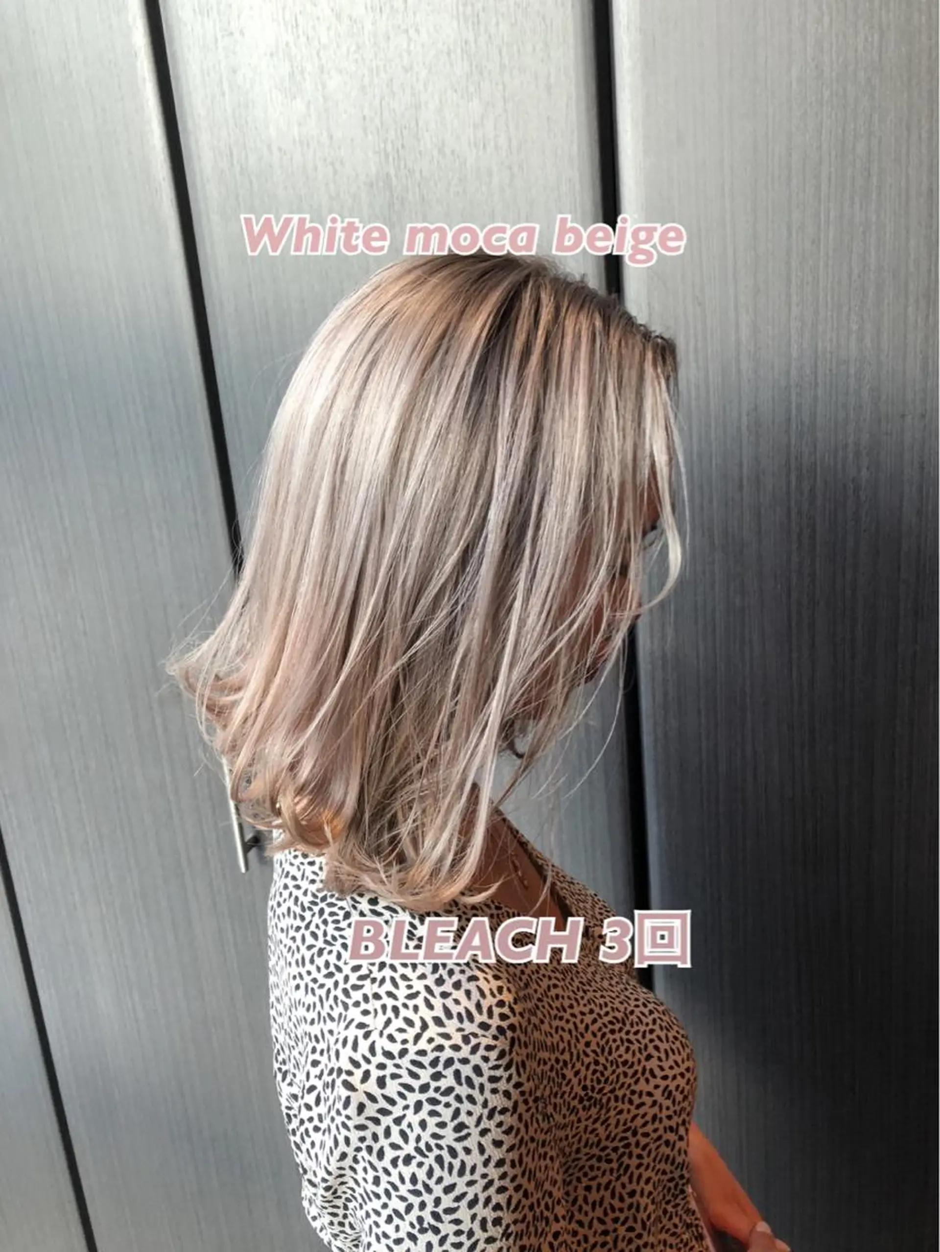 ミディアム カラー 透明感カラー ヘアカラー 渡邊 直輝のヘアスタイル