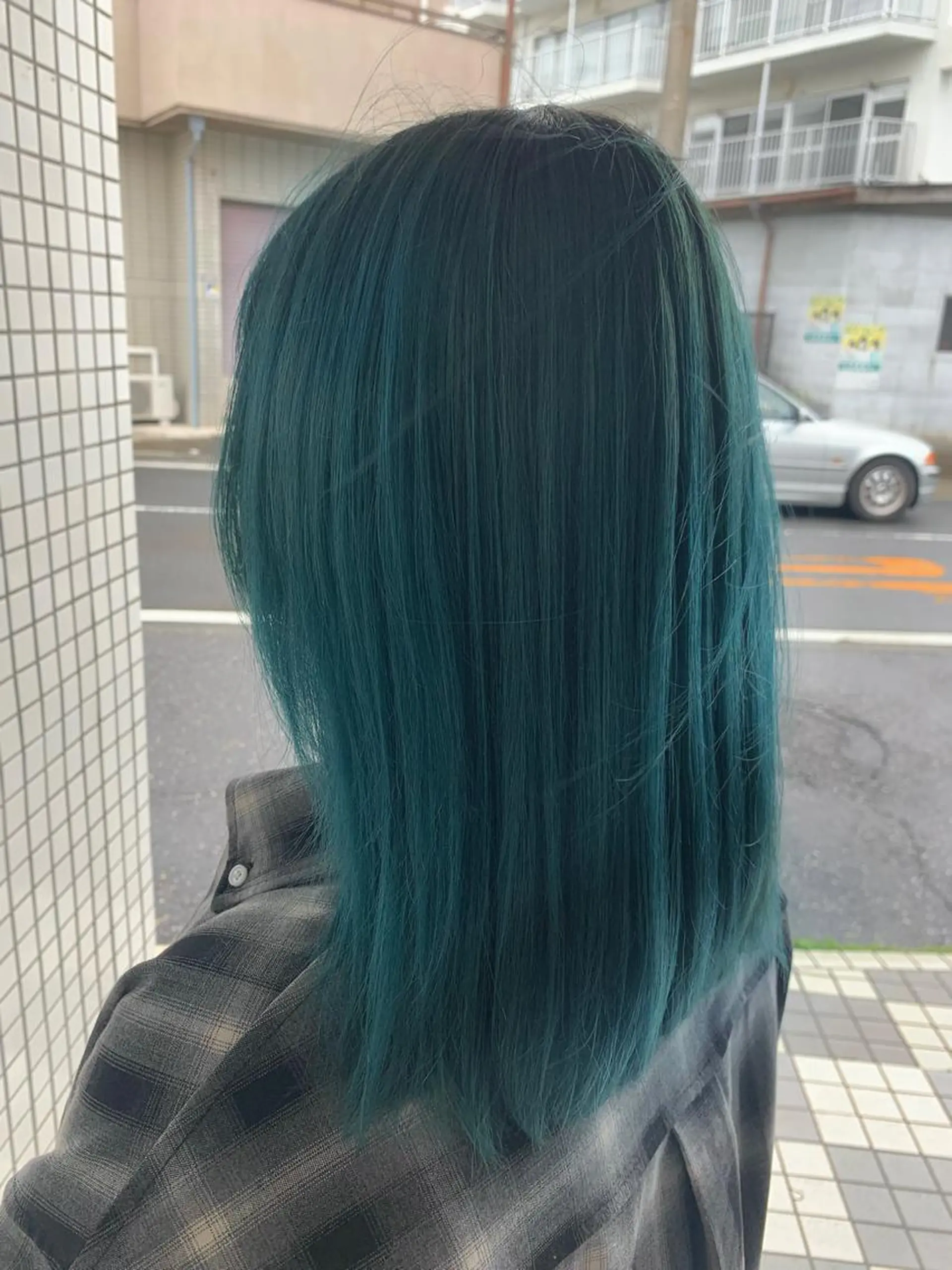 ミディアム カラー バレイヤージュ ブリーチ ケアブリーチ ダブルカラー イヤリングカラー カット ヘアカラー 🌷かわばた めい🌷のヘアスタイル