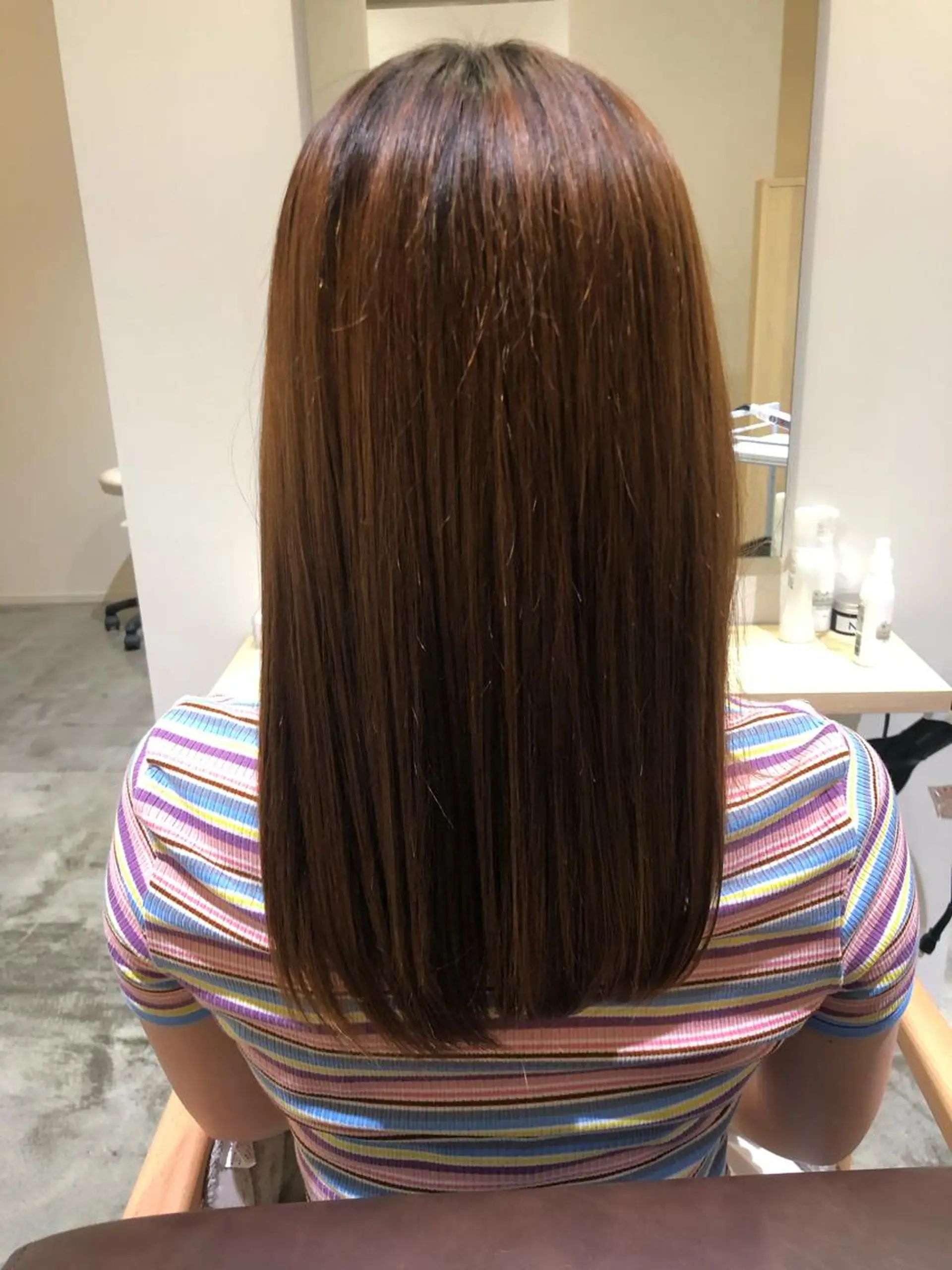 ロング 縮毛矯正 Warmcolors 🎀Reonaのヘアスタイル