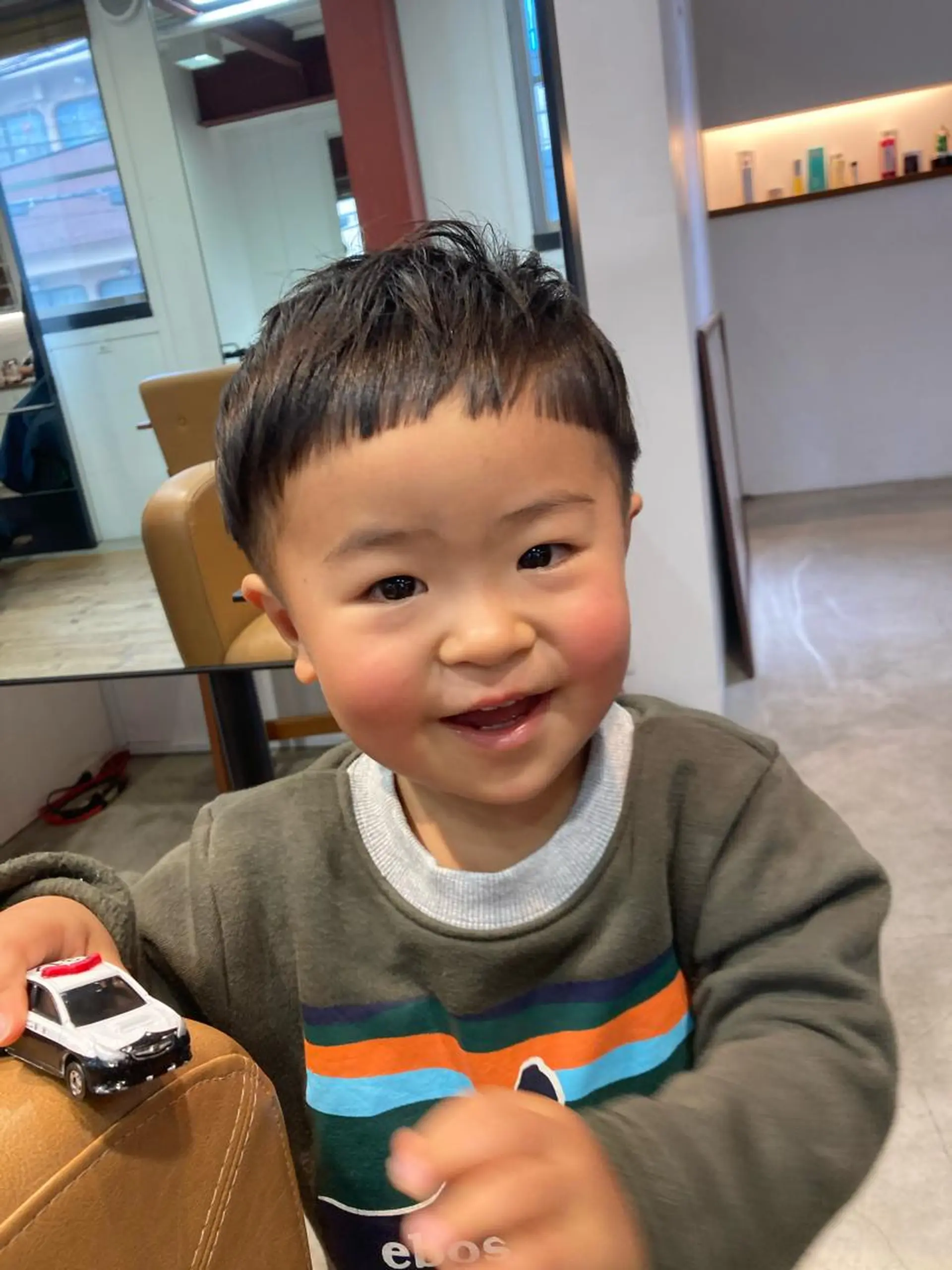 メンズ キッズ ニュアンスパーマ/ メンズカット田島勇樹のヘアスタイル