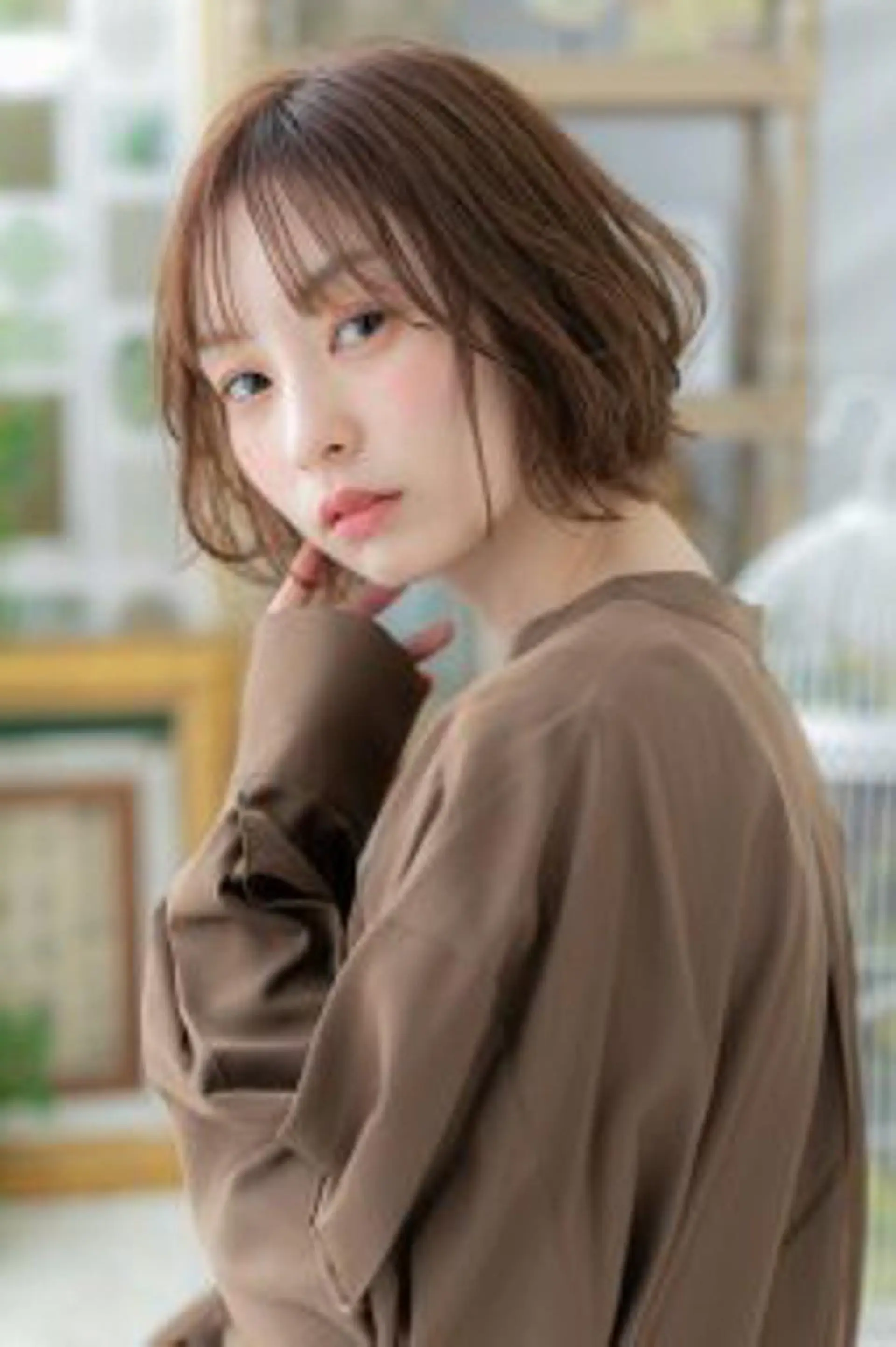 ミディアム カラー 出川 宙☘️のヘアスタイル