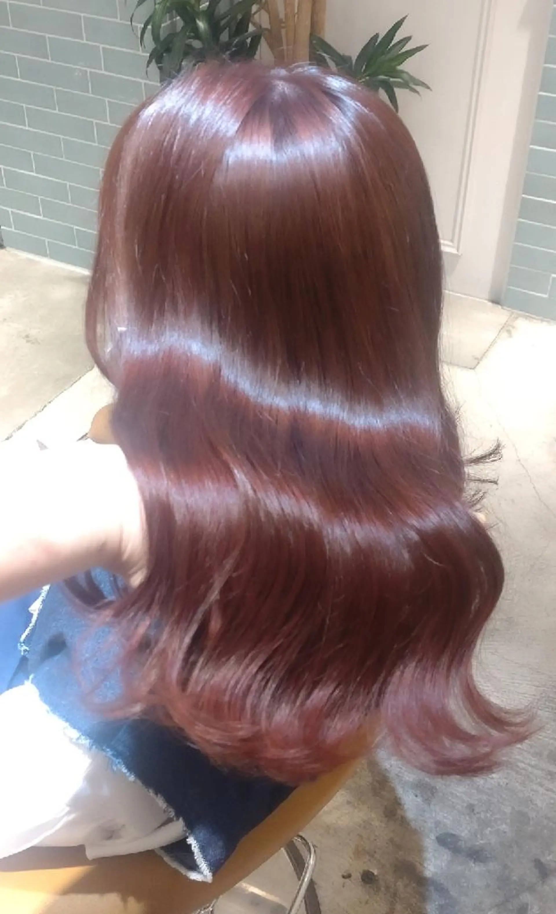 ロング カット ヘアカラー トリートメント ヘアセット 縮毛矯正/レイヤー 💎やまもとちひろのヘアスタイル