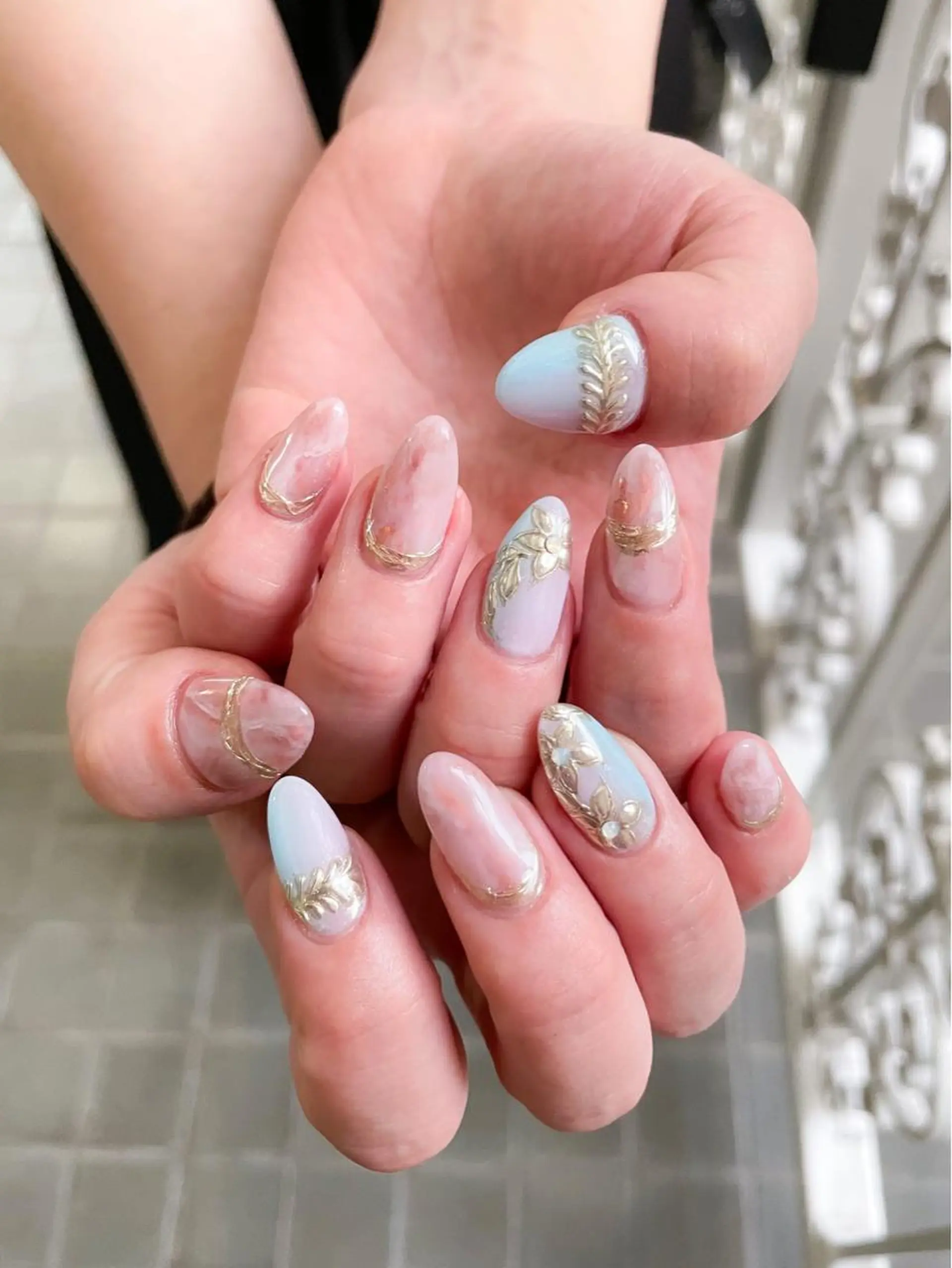 ネイル ハンドネイル Hisaka Mikiのネイルデザイン