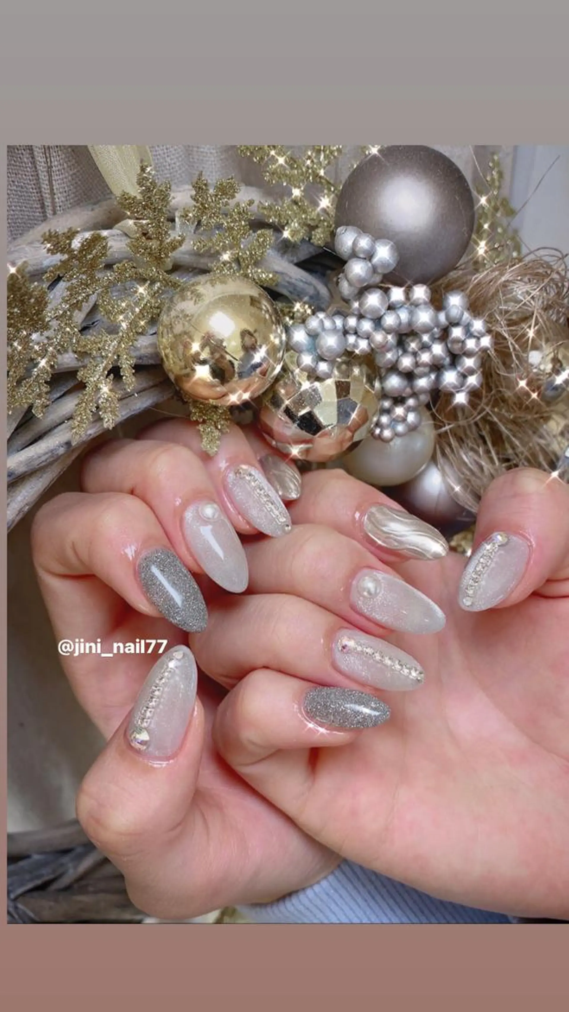 ネイル ハンドネイル JINI NAIL所属・ジニ ネイルのネイルデザイン