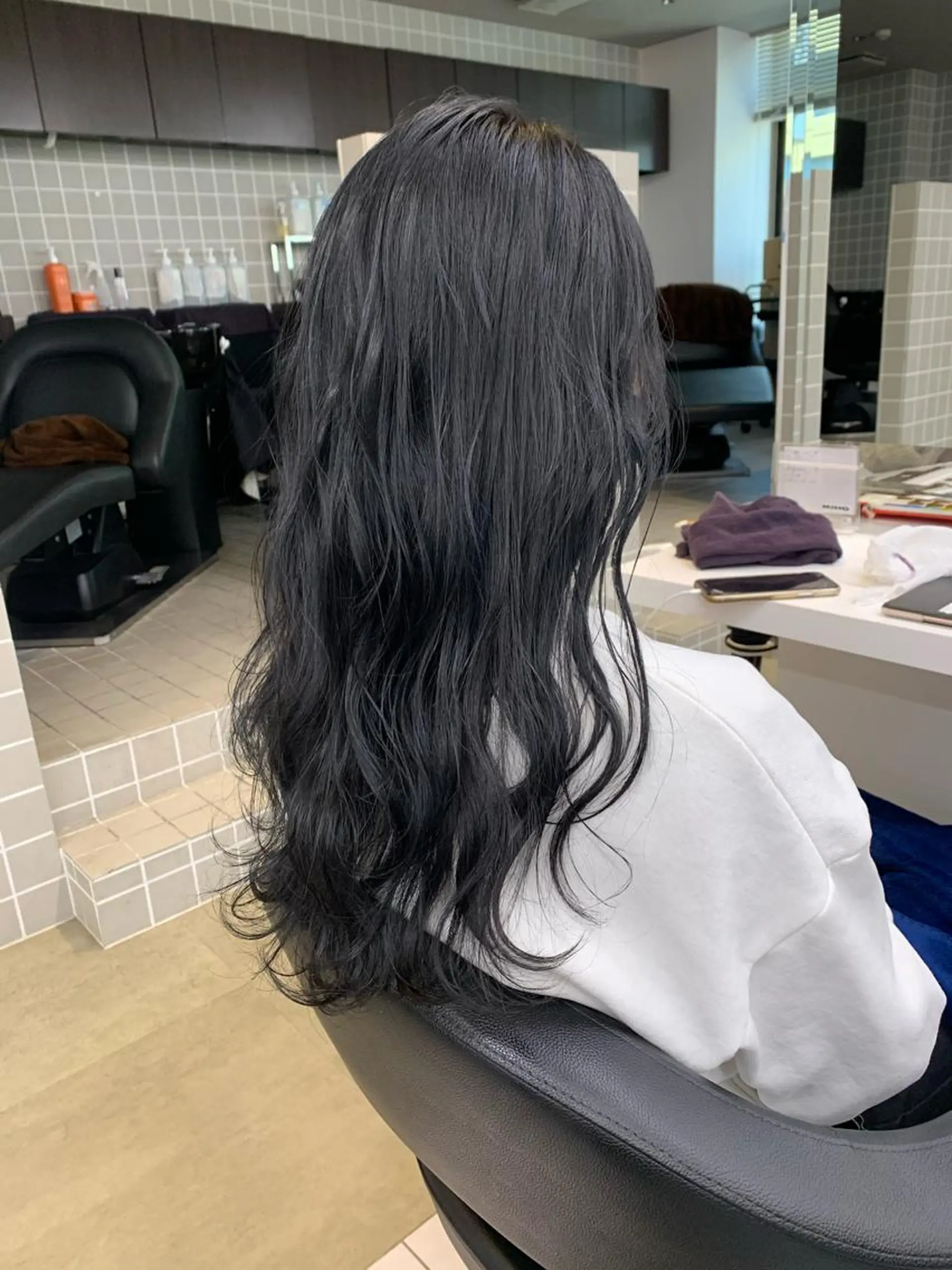 ロング ヘアカラー トリートメント 【美容室が苦手な方 専問美容室】MIHOのヘアスタイル