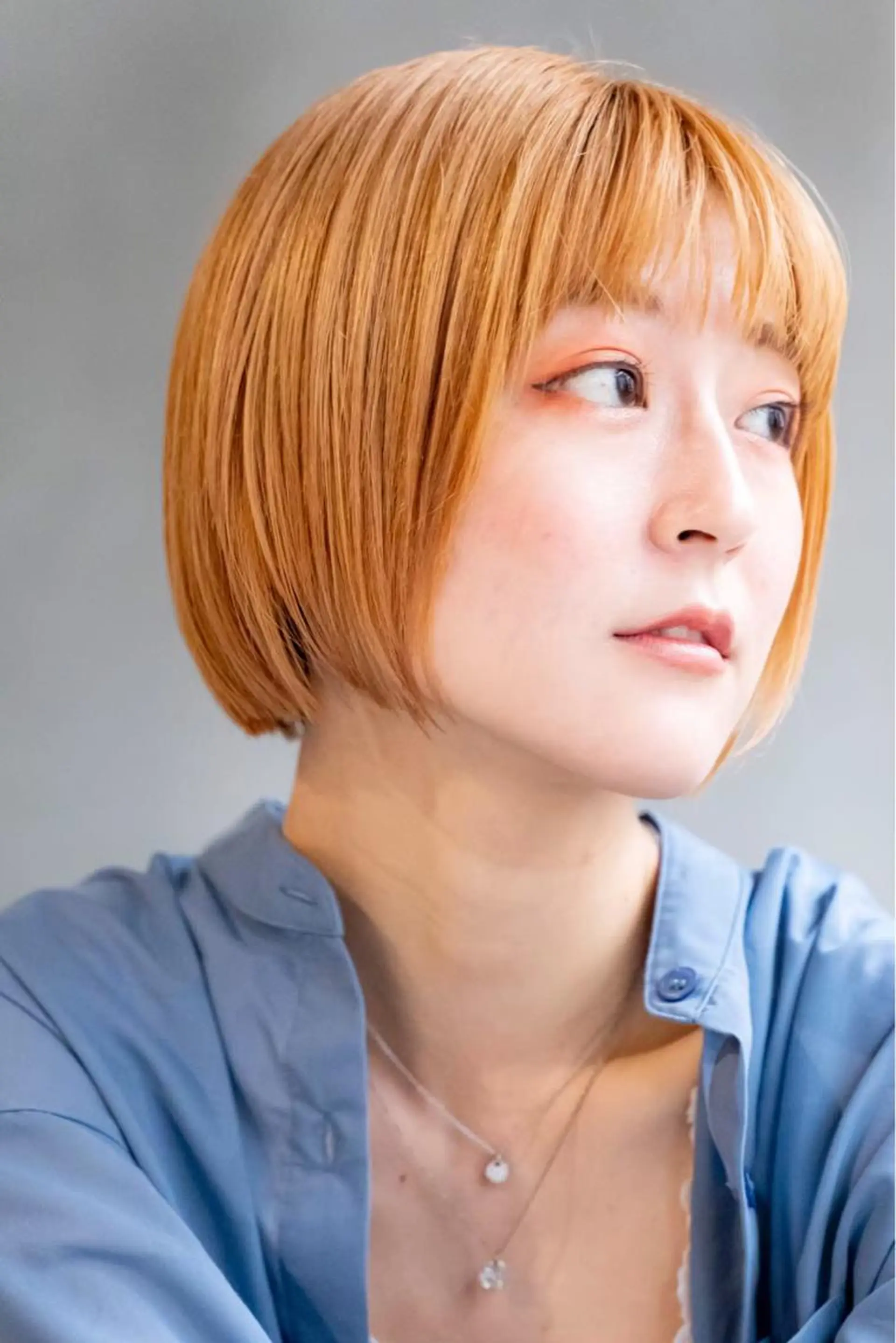 カラー ブリーチ ボブ 🏄MUSASHI カラー/レイヤー/のヘアスタイル