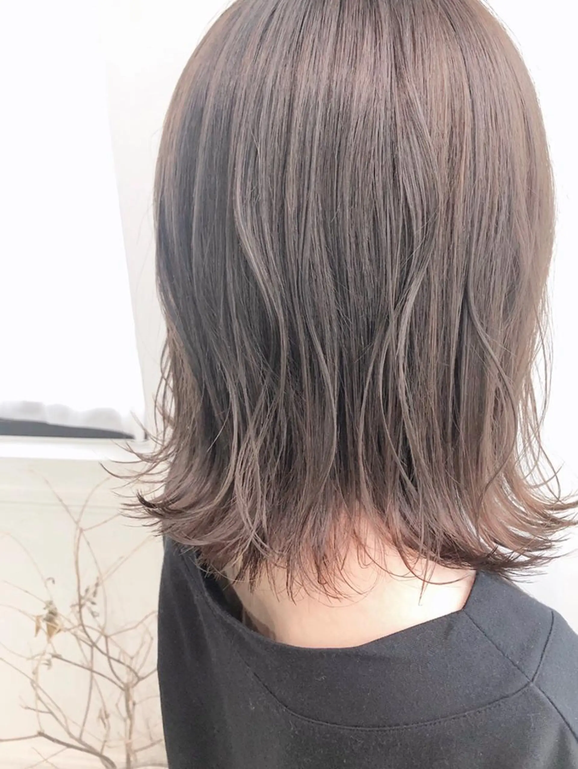 ミディアム カラー グレージュ ラベンダーカラー ラベンダーグレージュ ラベンダーグレー 透明感カラー 🫰🏻💗 高橋舞のその他イメージ