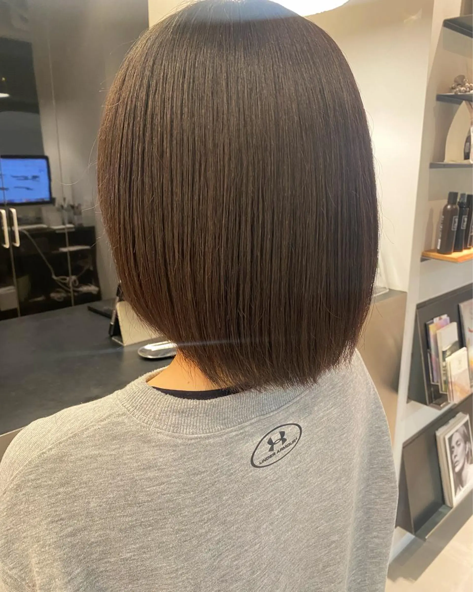 ミディアム riria/ボブ /透明感カラー🎀のヘアスタイル