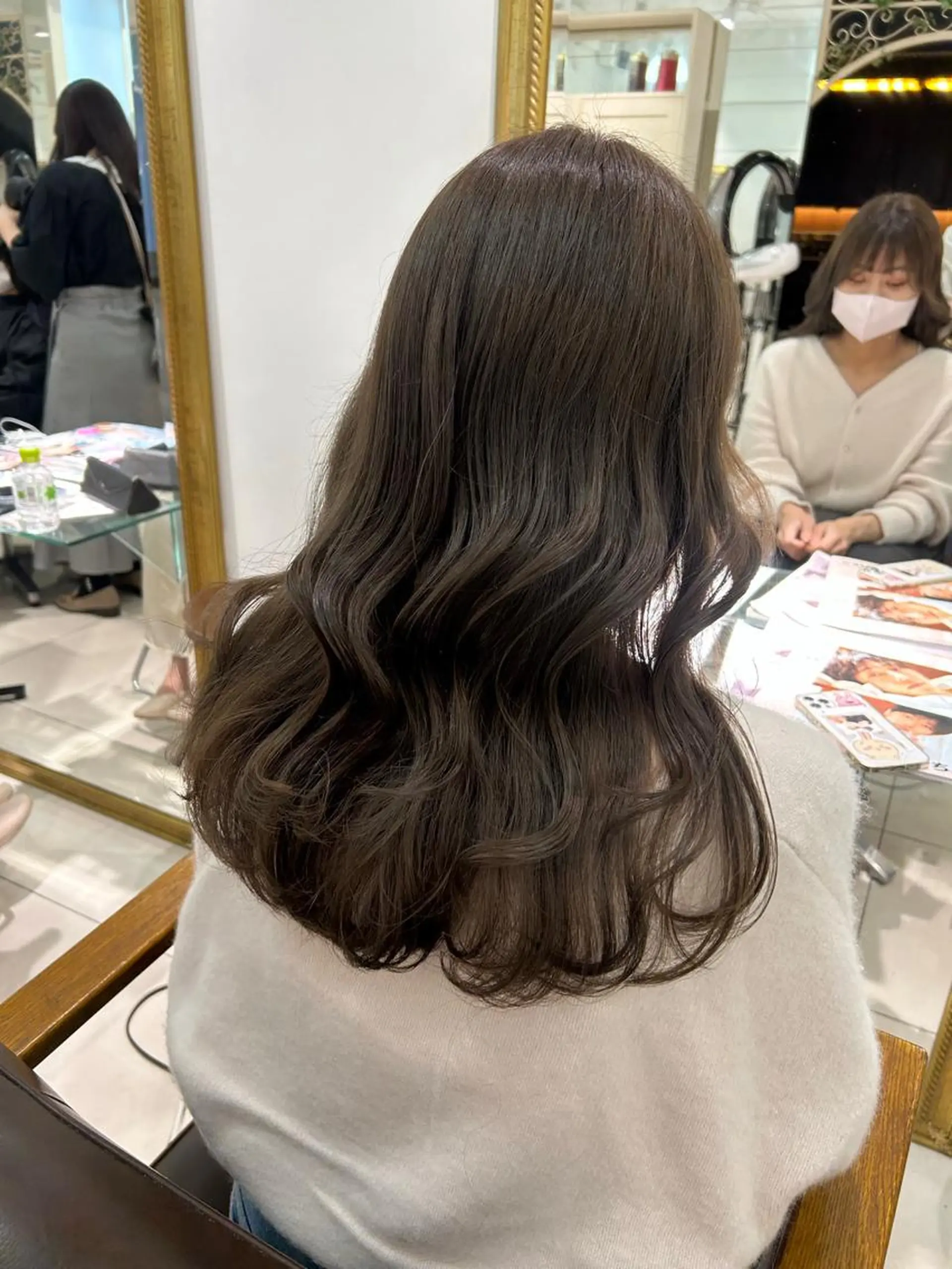 ロング カラー 透明感カラー 古山 結季🌙🖤のヘアスタイル