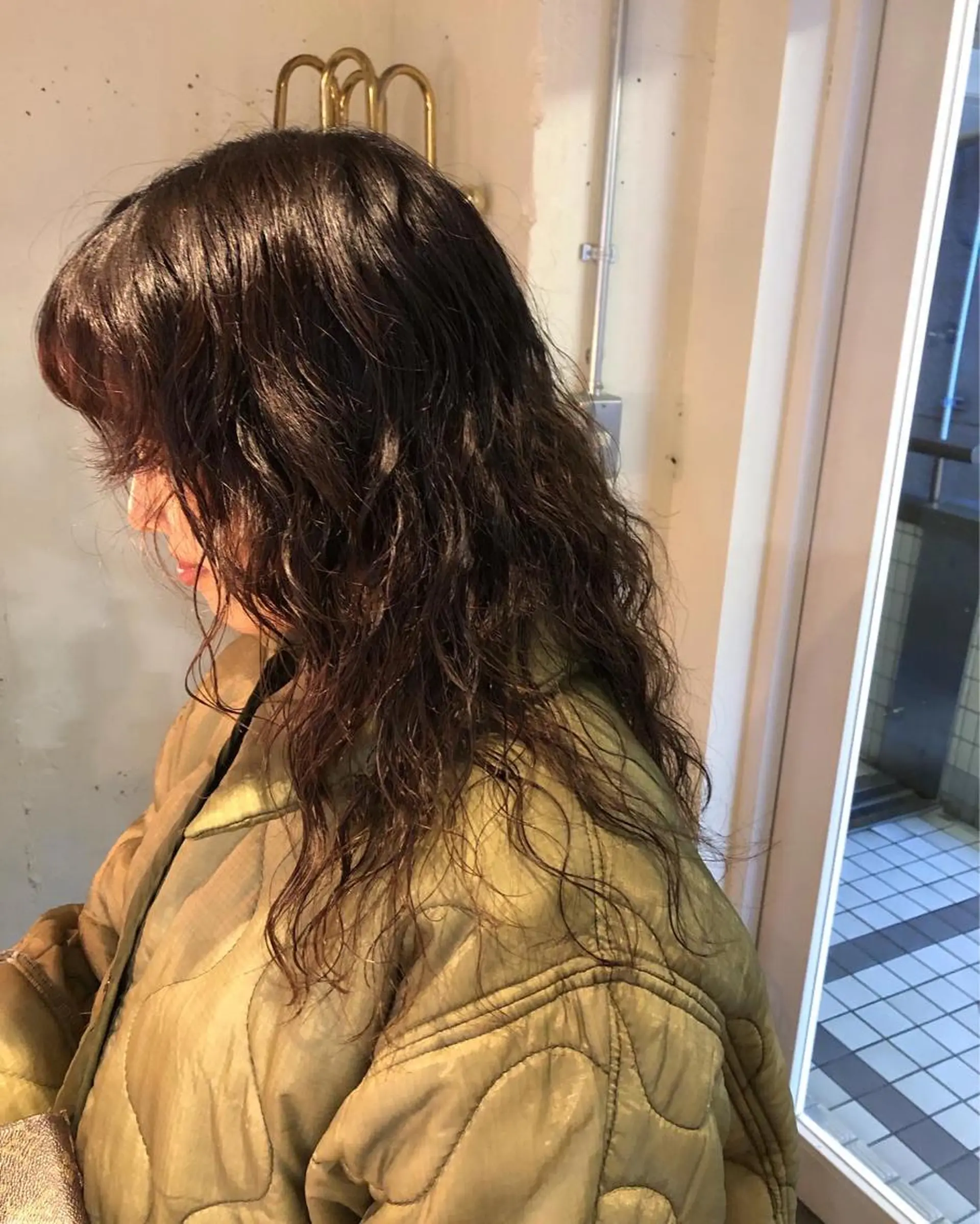 ロング パーマ パーマ美容師 hanaのヘアスタイル