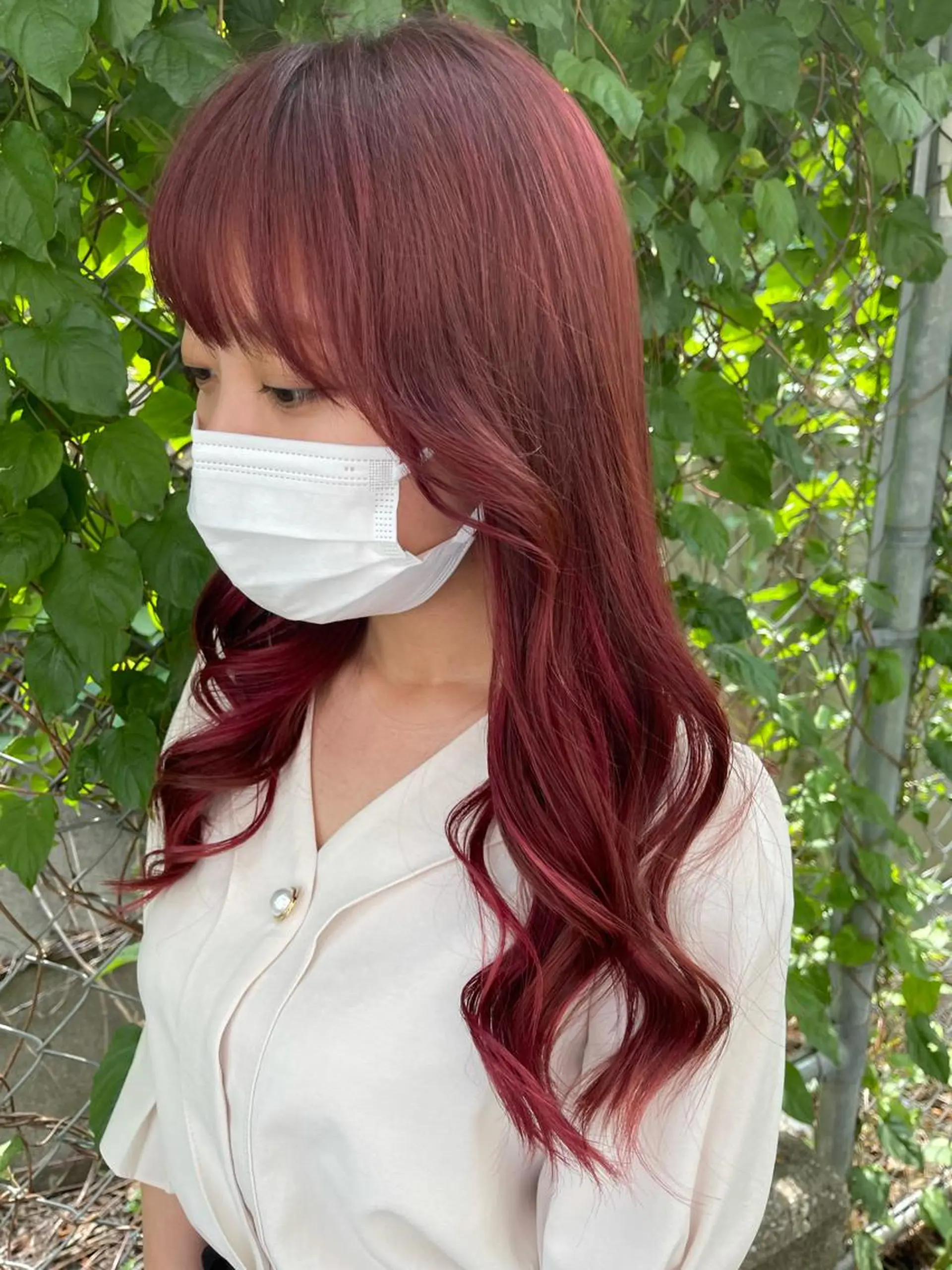 セミロング 圧倒的美髪ストレート ツダケイタロウのヘアスタイル