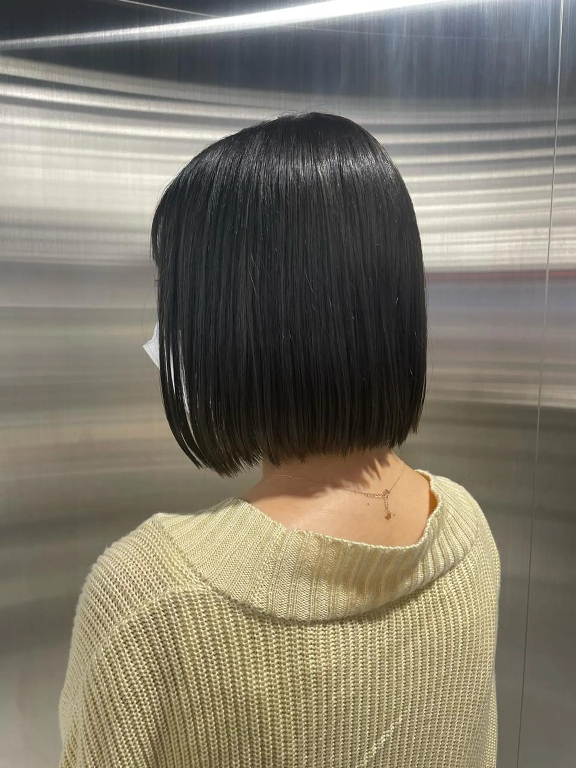 ショート カラー グレージュ オリーブグレージュ オリーブグレー ボブ 髪質改善 risa 。のヘアスタイル